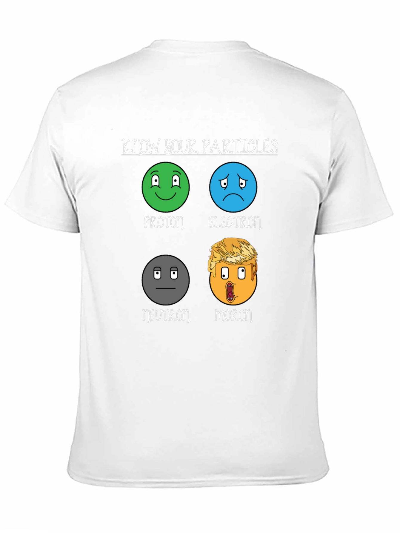 Know Your Particles T-Shirt Funny Science Humor Tee