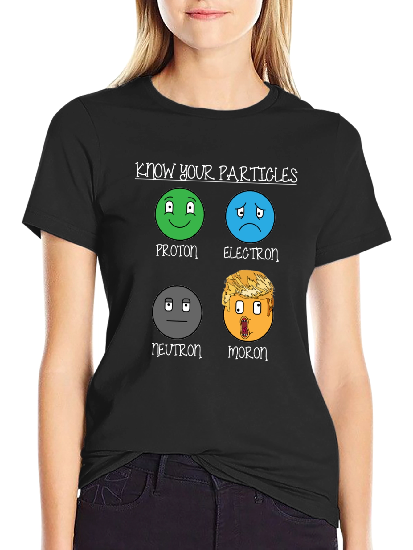 Know Your Particles T-Shirt Funny Science Humor Tee