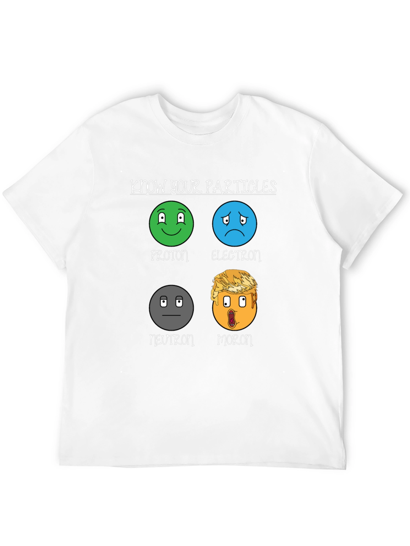 Know Your Particles T-Shirt Funny Science Humor Tee