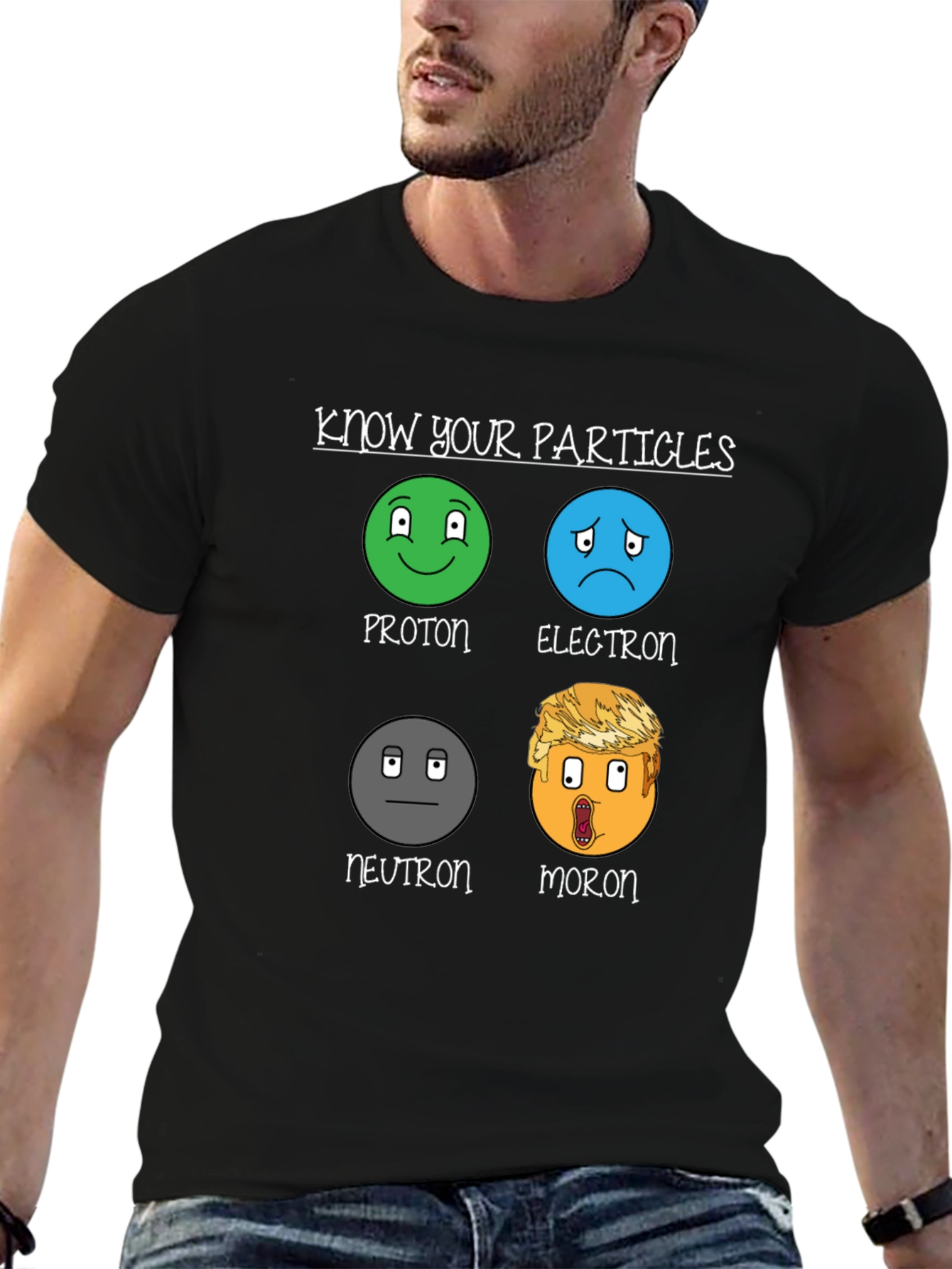Know Your Particles T-Shirt Funny Science Humor Tee