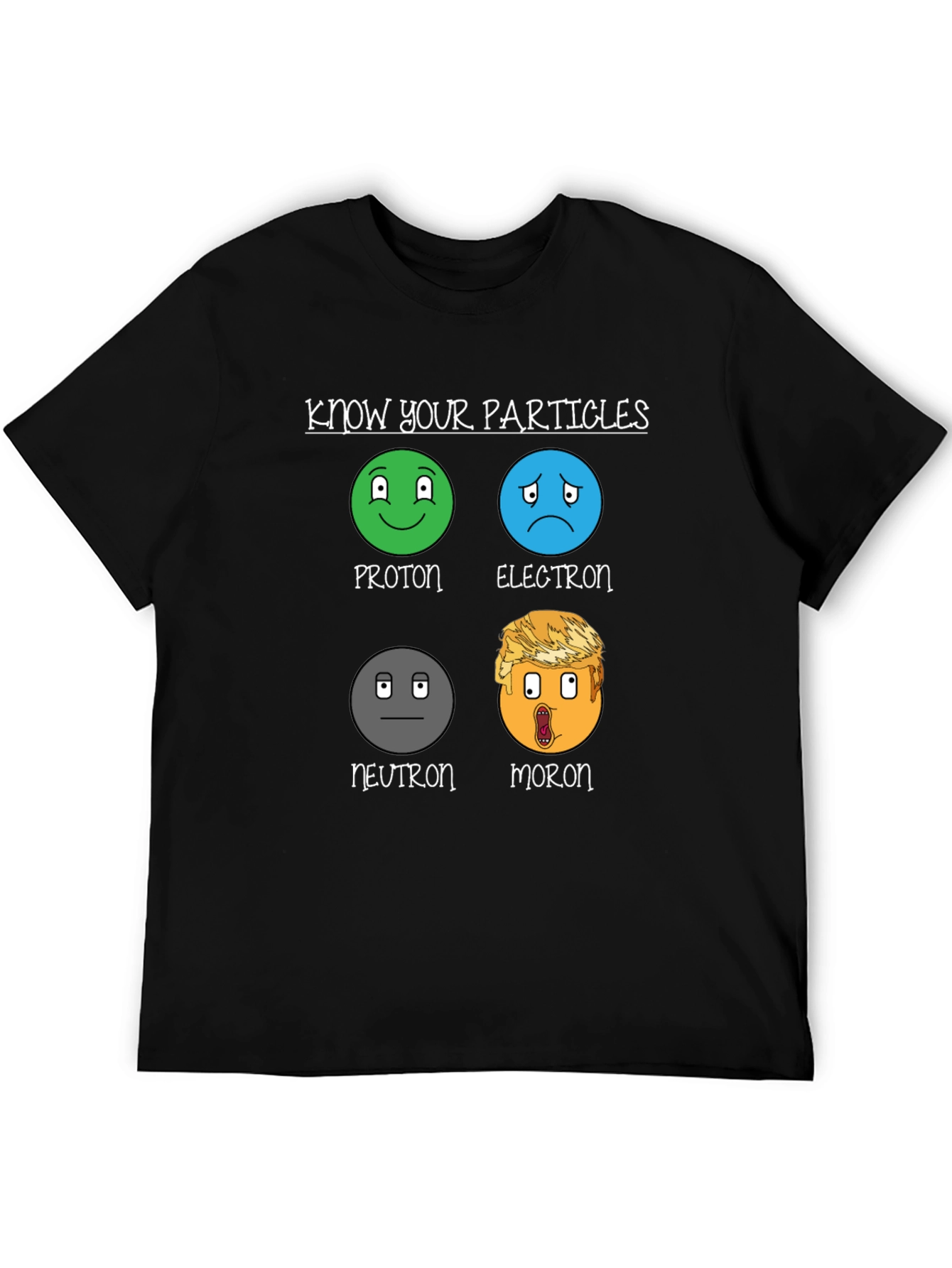Know Your Particles T-Shirt Funny Science Humor Tee
