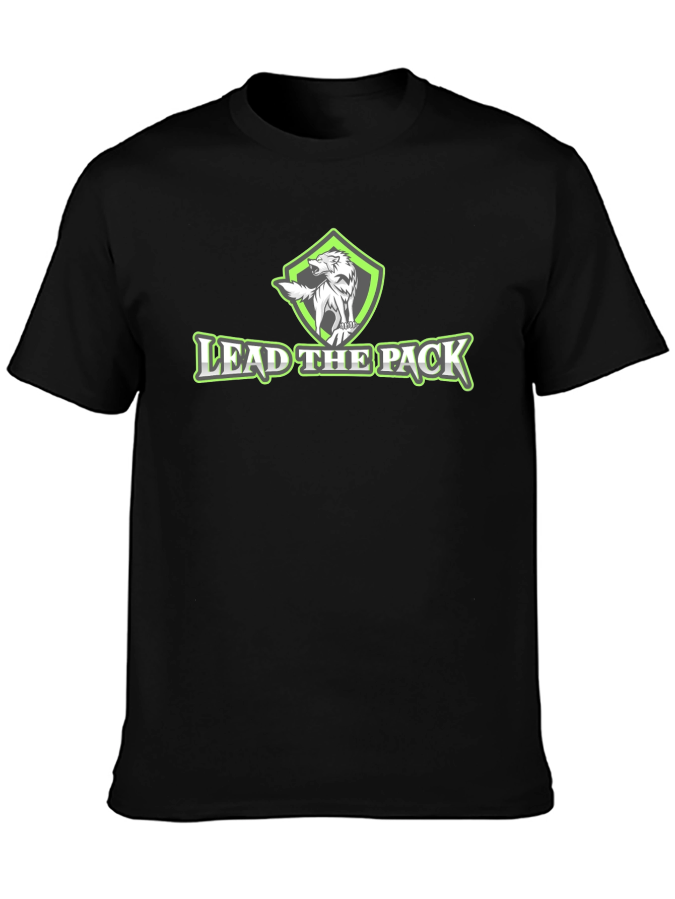 Lead The Pack Graphic Tee - Black