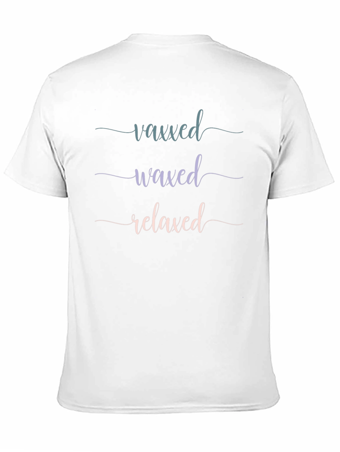 Vaxxed Waxed Relaxed Graphic T-Shirt