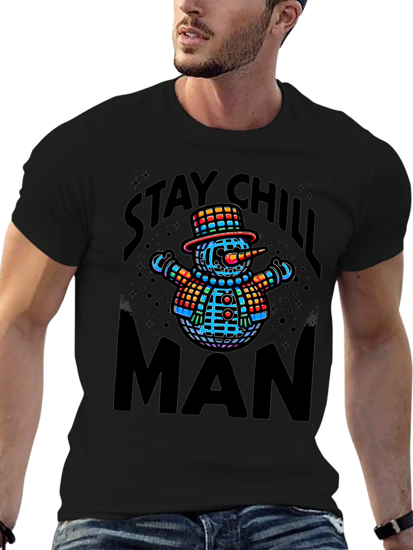 Stay Chill Man Graphic Tee