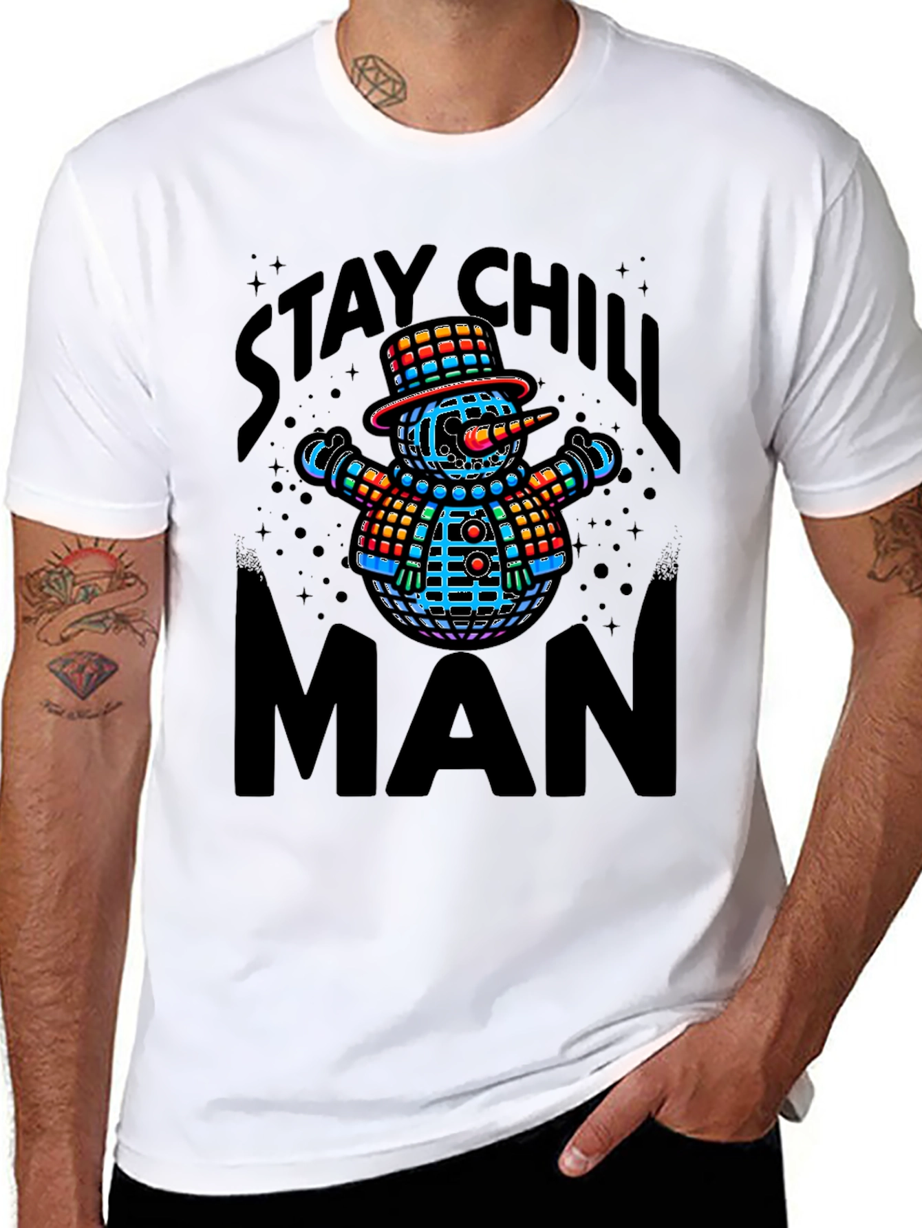 Stay Chill Man Graphic Tee