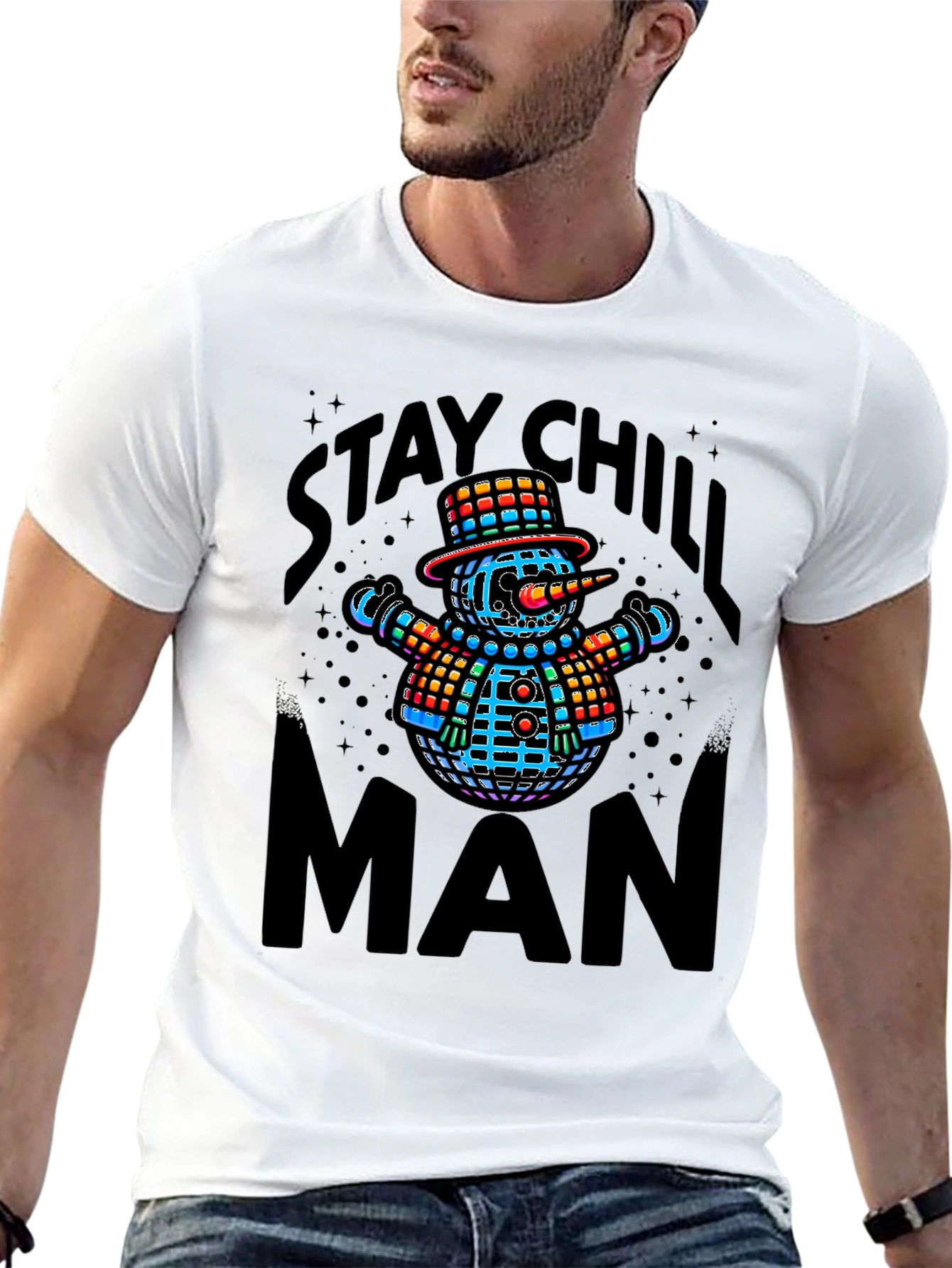 Stay Chill Man Graphic Tee