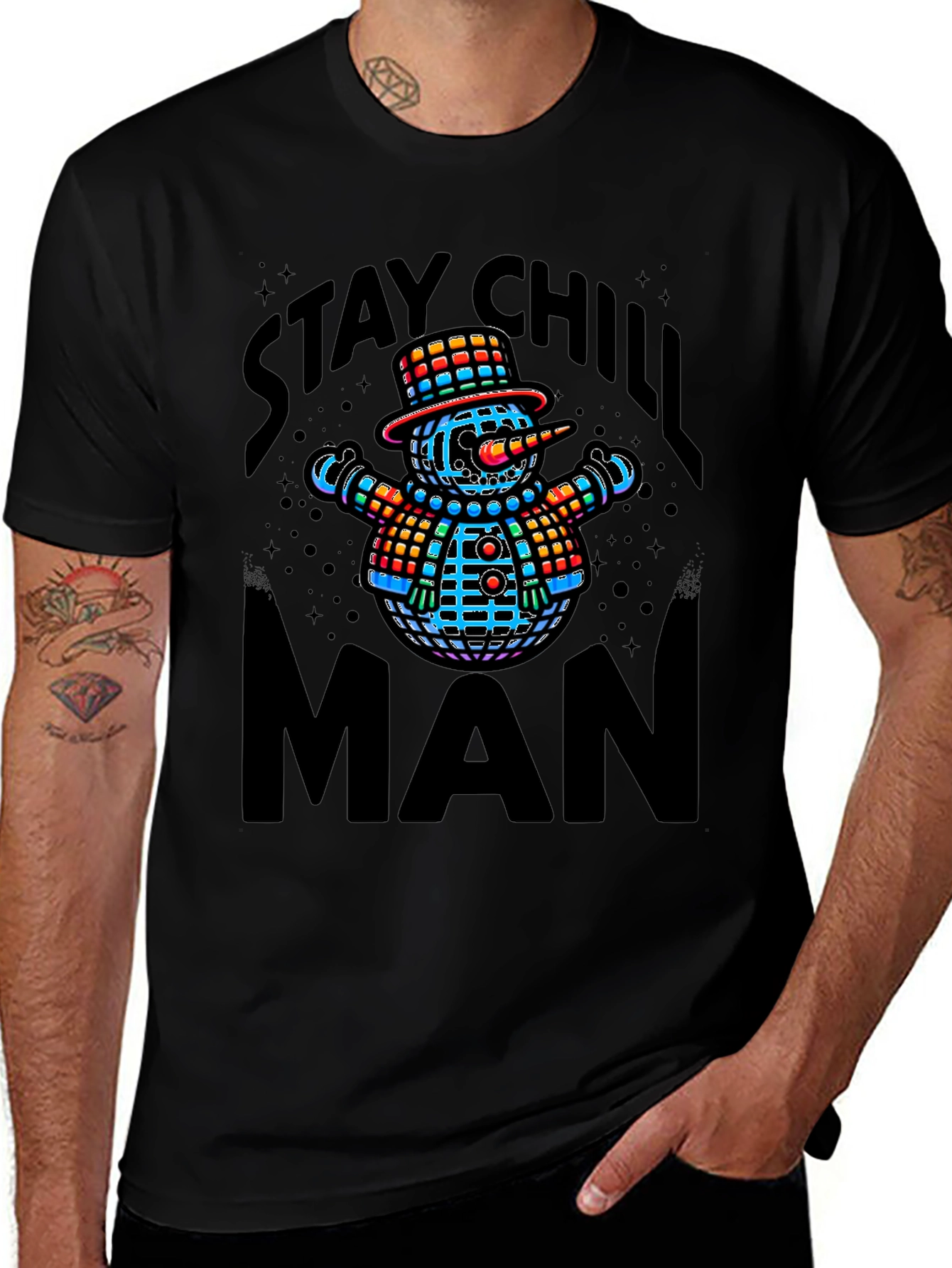 Stay Chill Man Graphic Tee