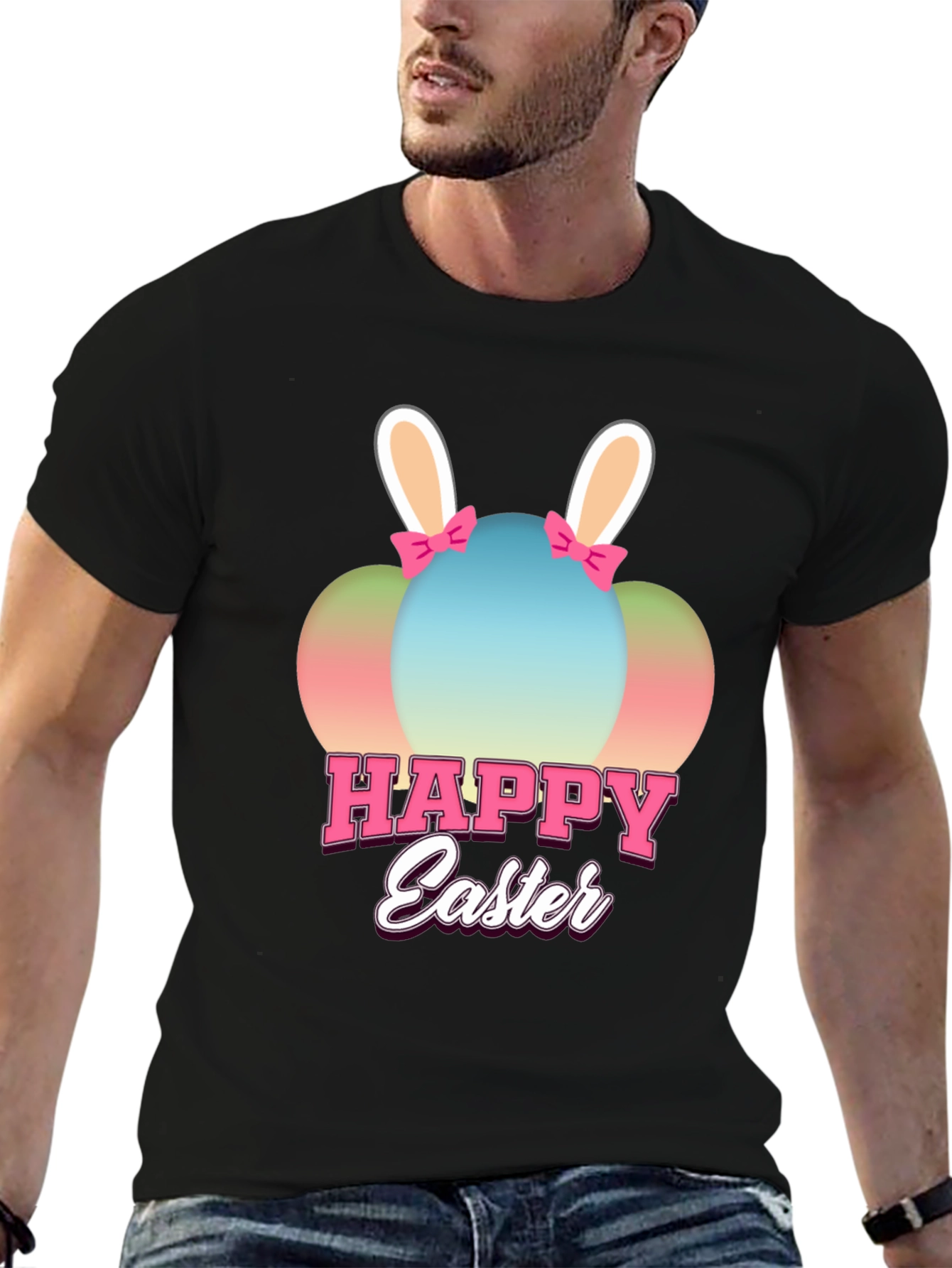 Happy Easter Bunny Eggs T-Shirt