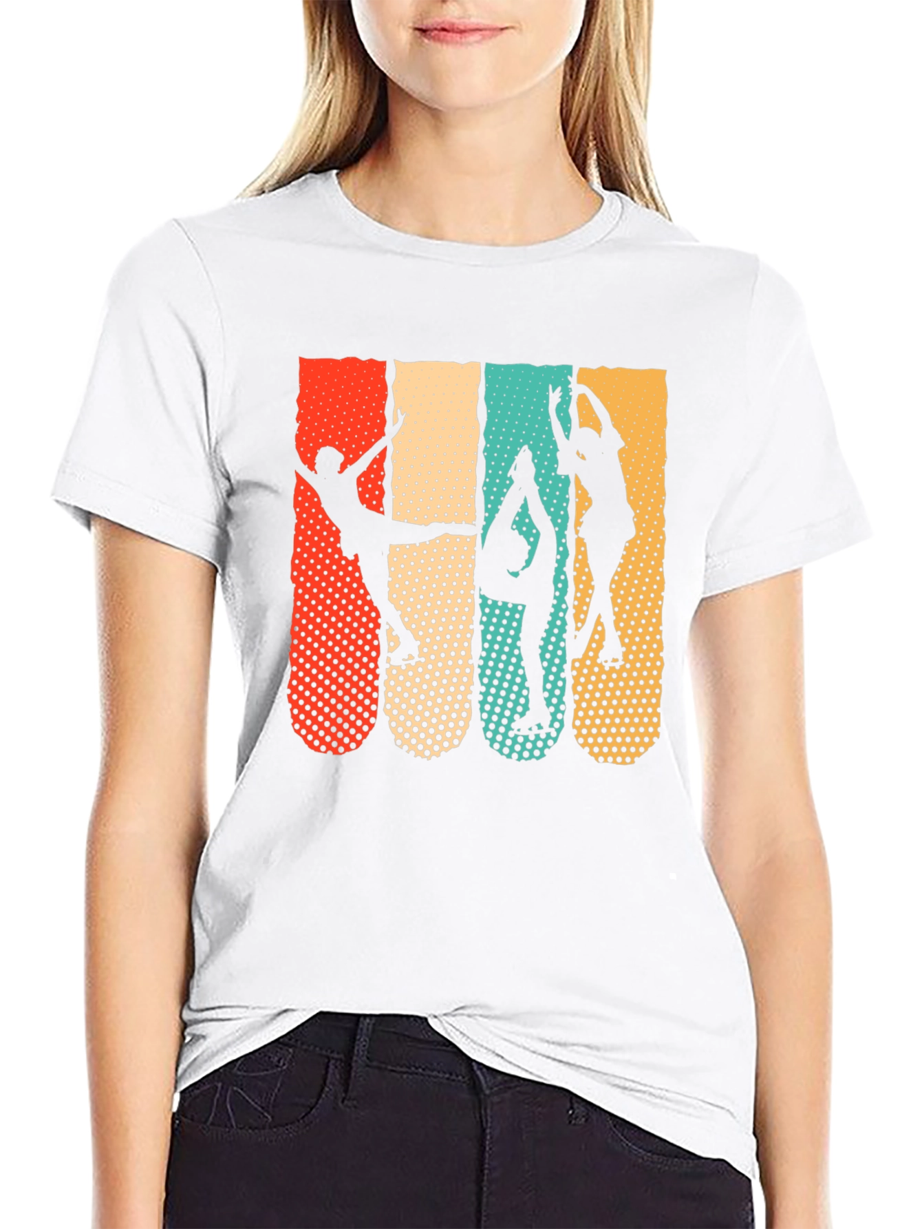 Retro Figure Skating T-Shirt