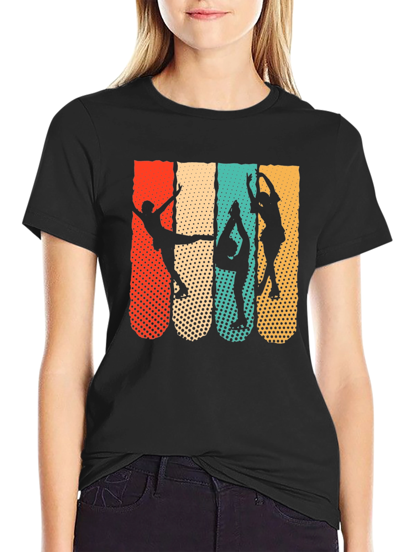 Retro Figure Skating T-Shirt