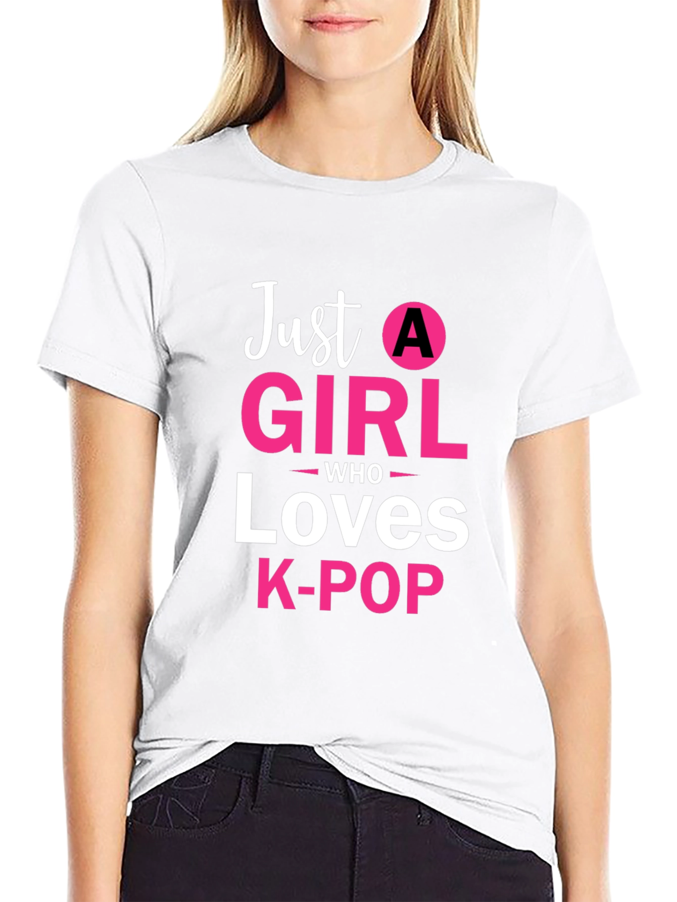 Just A Girl Who Loves K-POP T-Shirt