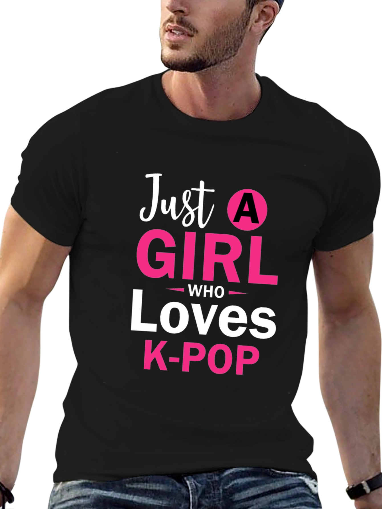 Just A Girl Who Loves K-POP T-Shirt