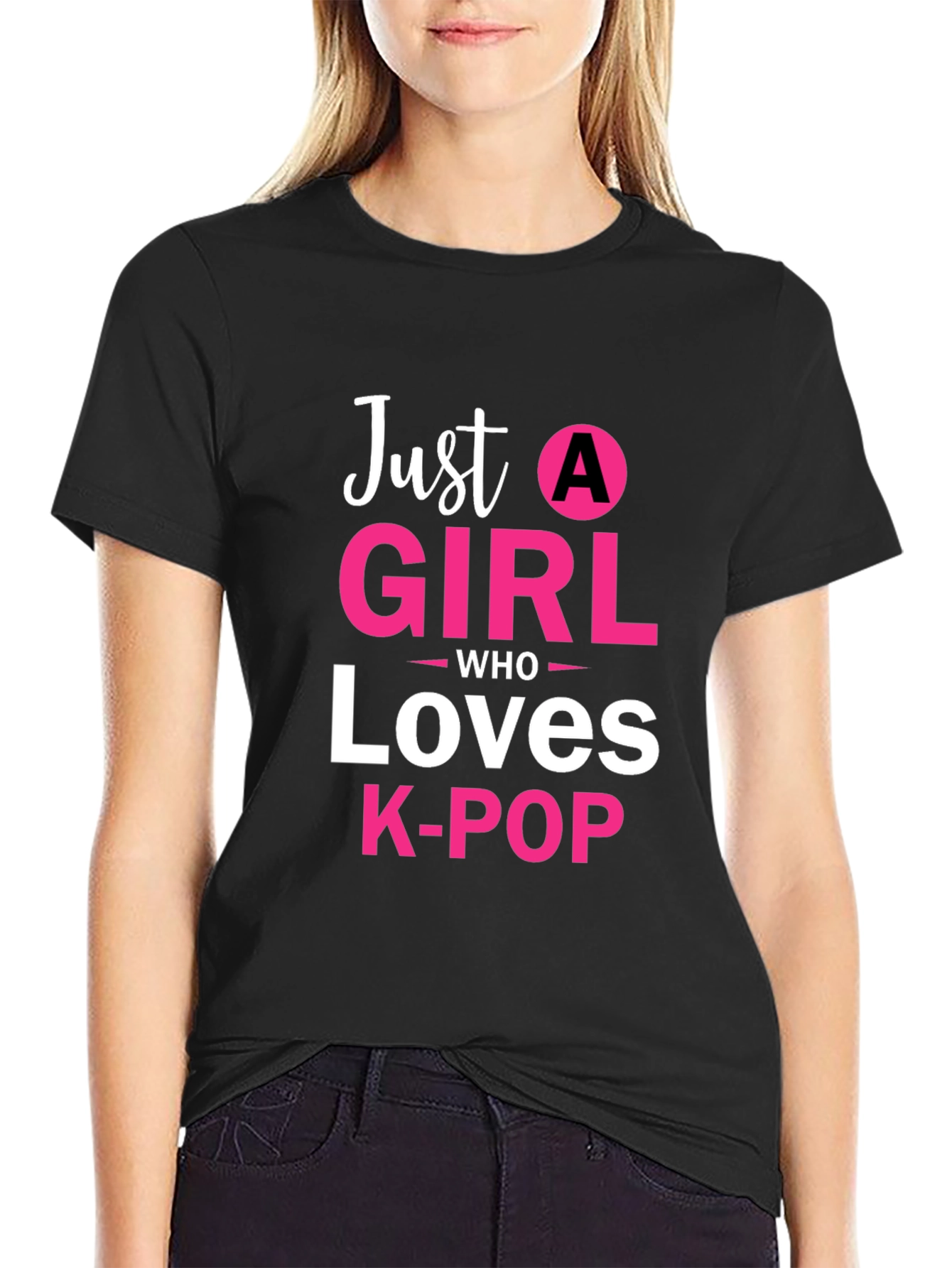 Just A Girl Who Loves K-POP T-Shirt