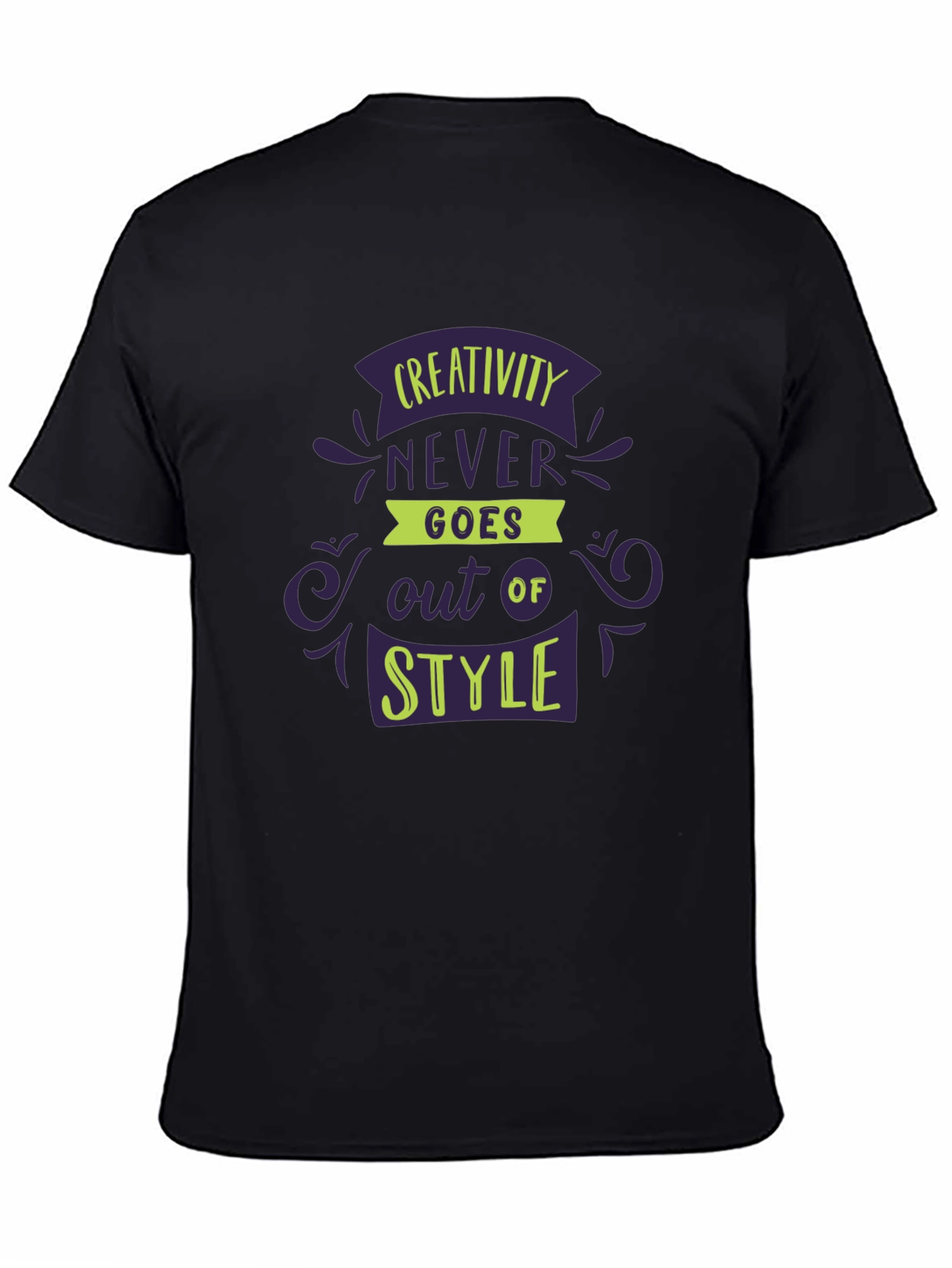 Creative Style Black Tee