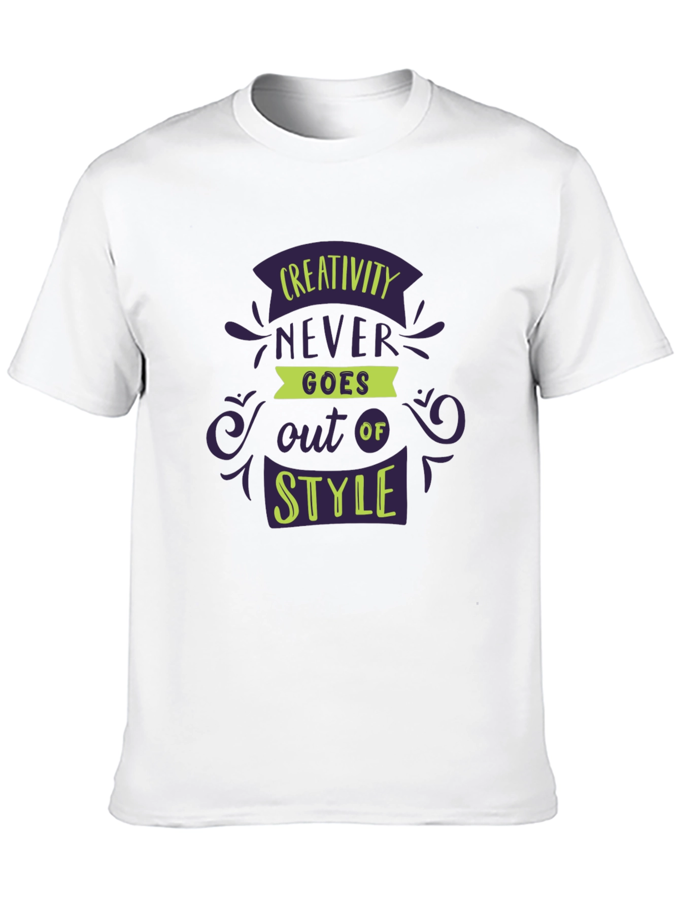 Creative Style Black Tee