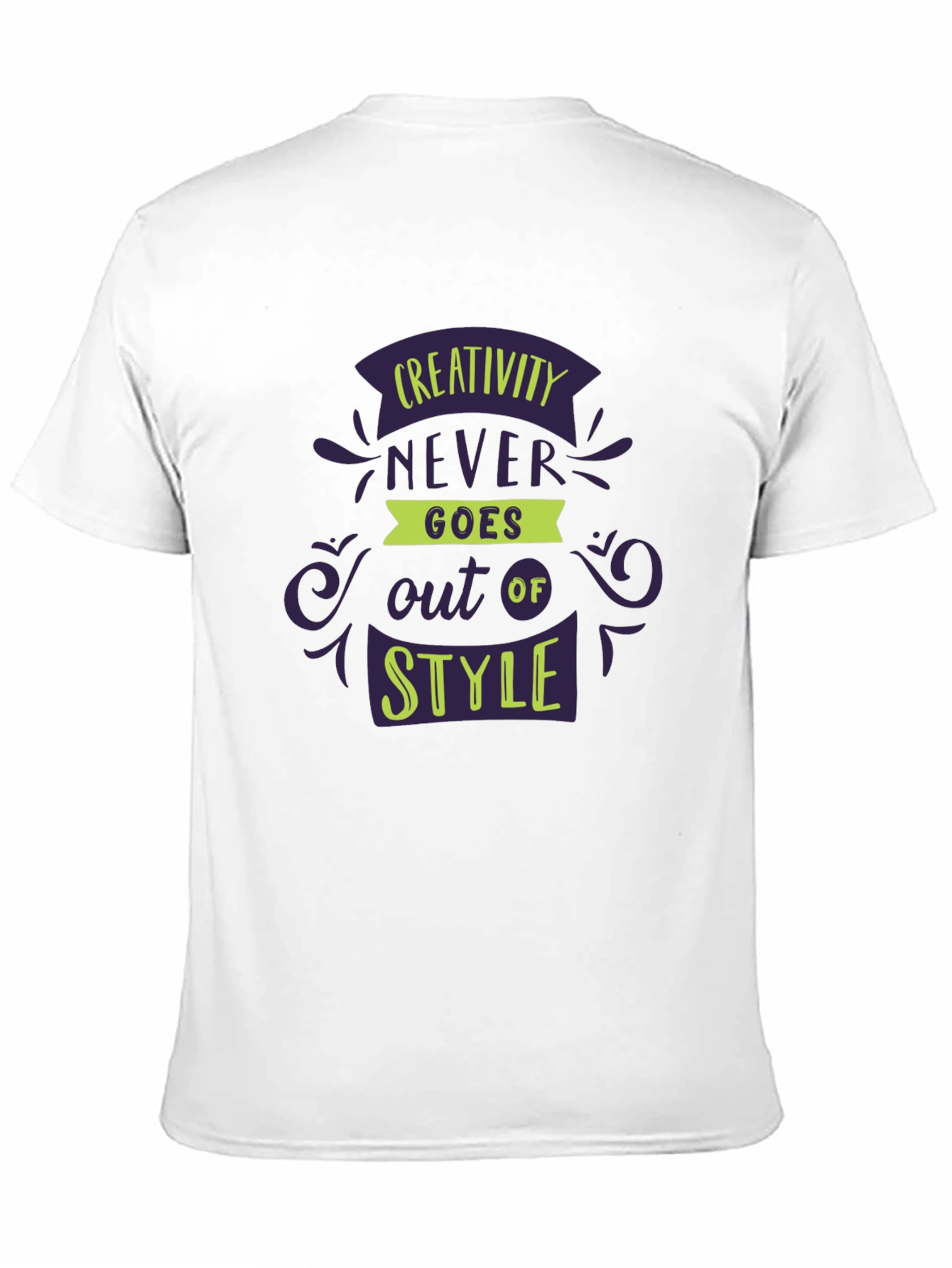 Creative Style Black Tee