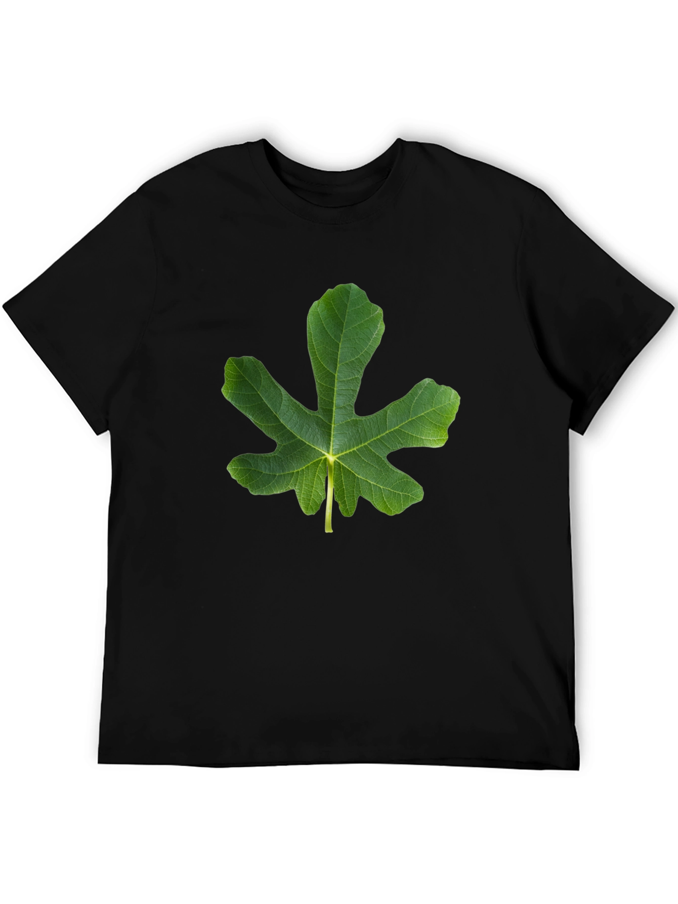Fig Leaf Graphic Tee - Nature Inspired Design