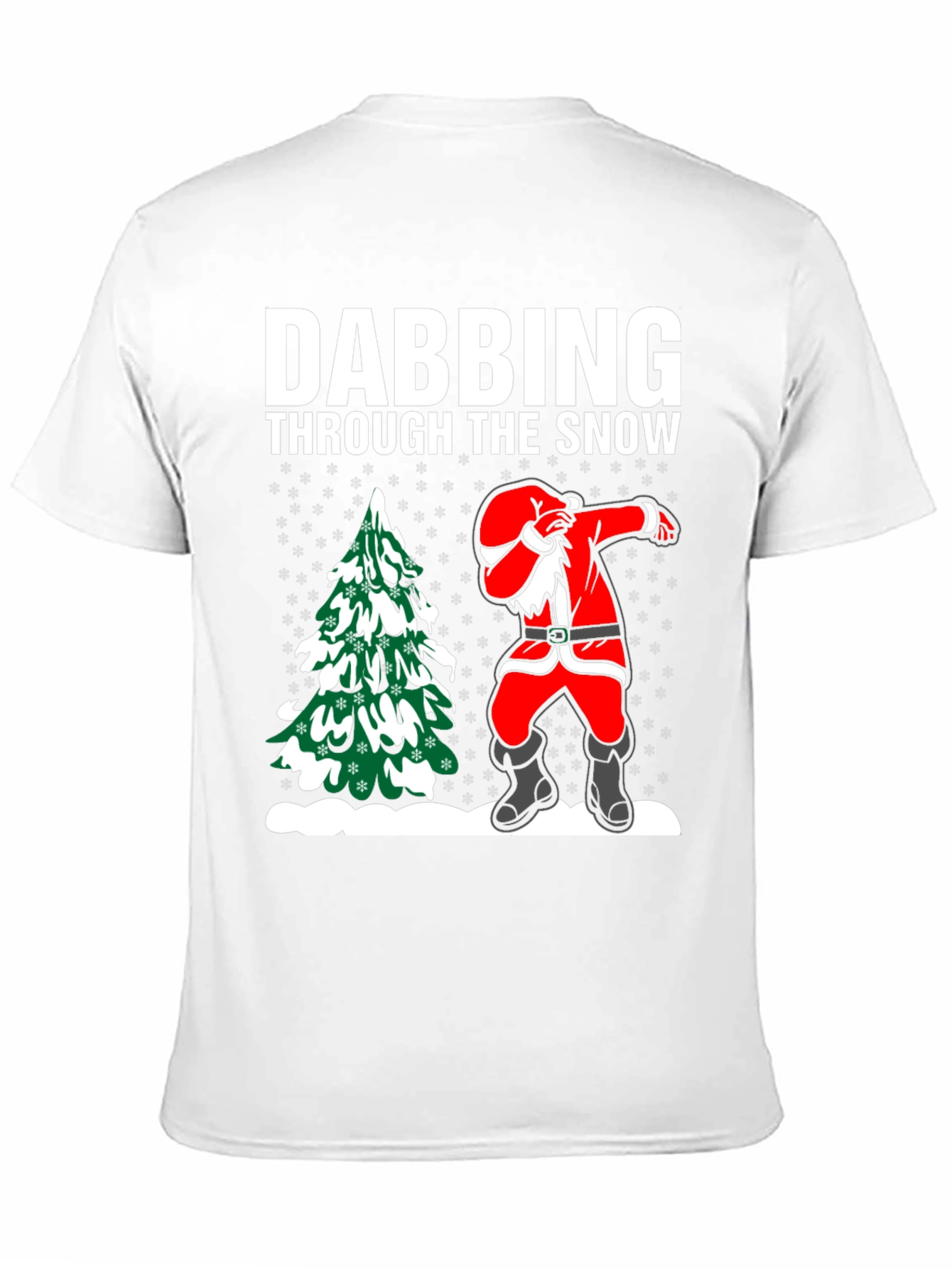 Dabbing Santa T-Shirt: Through the Snow