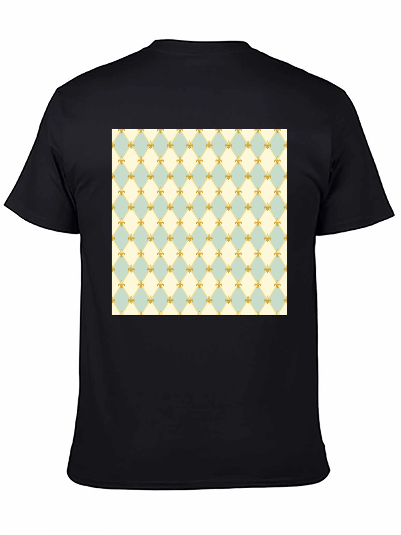 Fleur-de-Lis Pattern T-Shirt