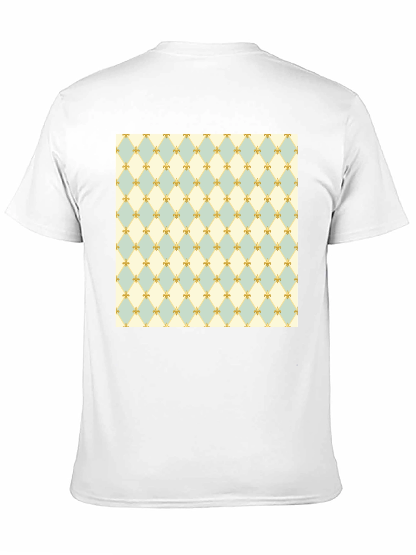 Fleur-de-Lis Pattern T-Shirt