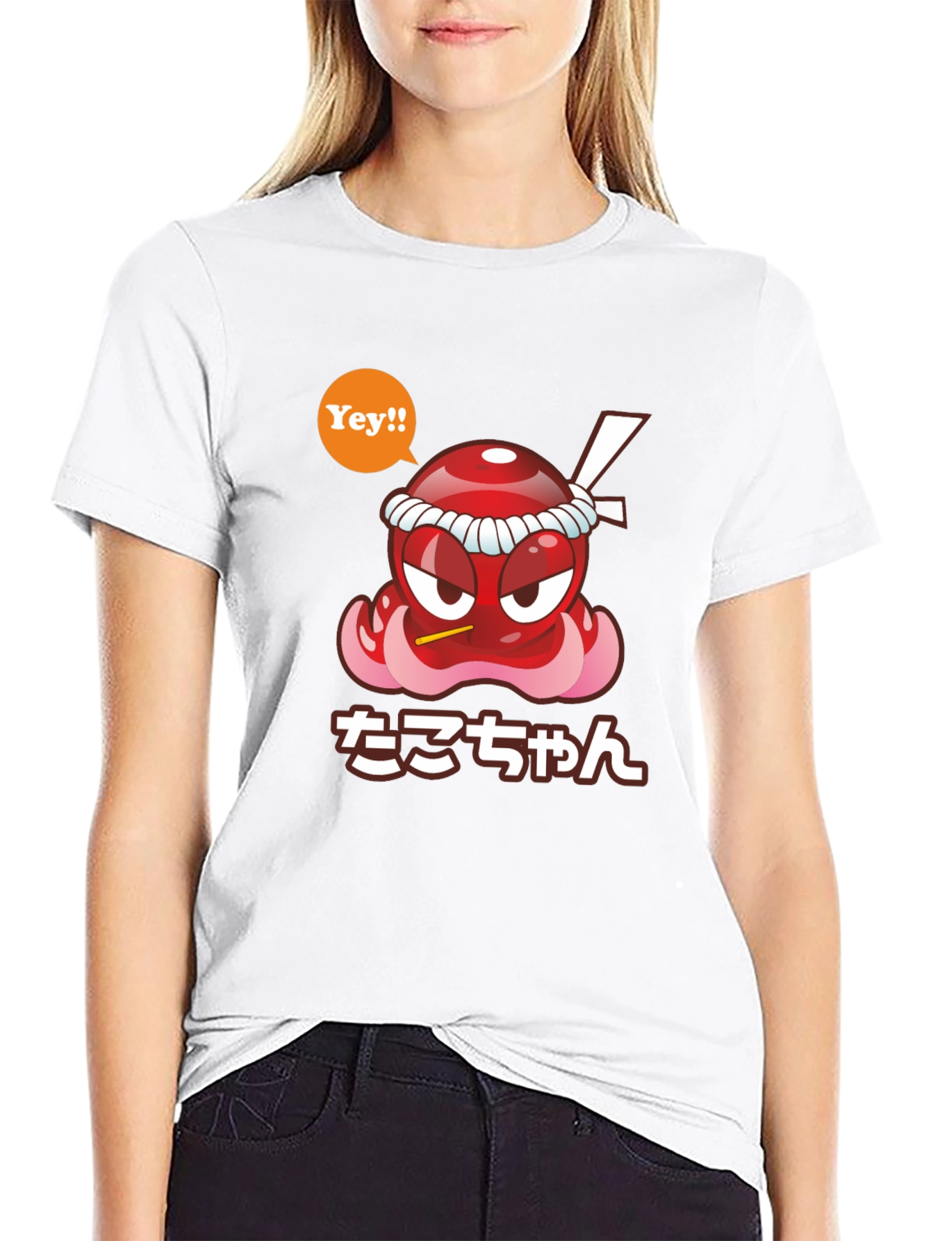 Cool Graphic T-Shirt - Takochann Octopus Design
