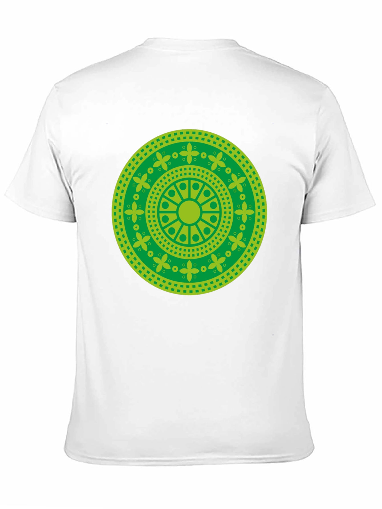 Green Mandala Graphic T-Shirt