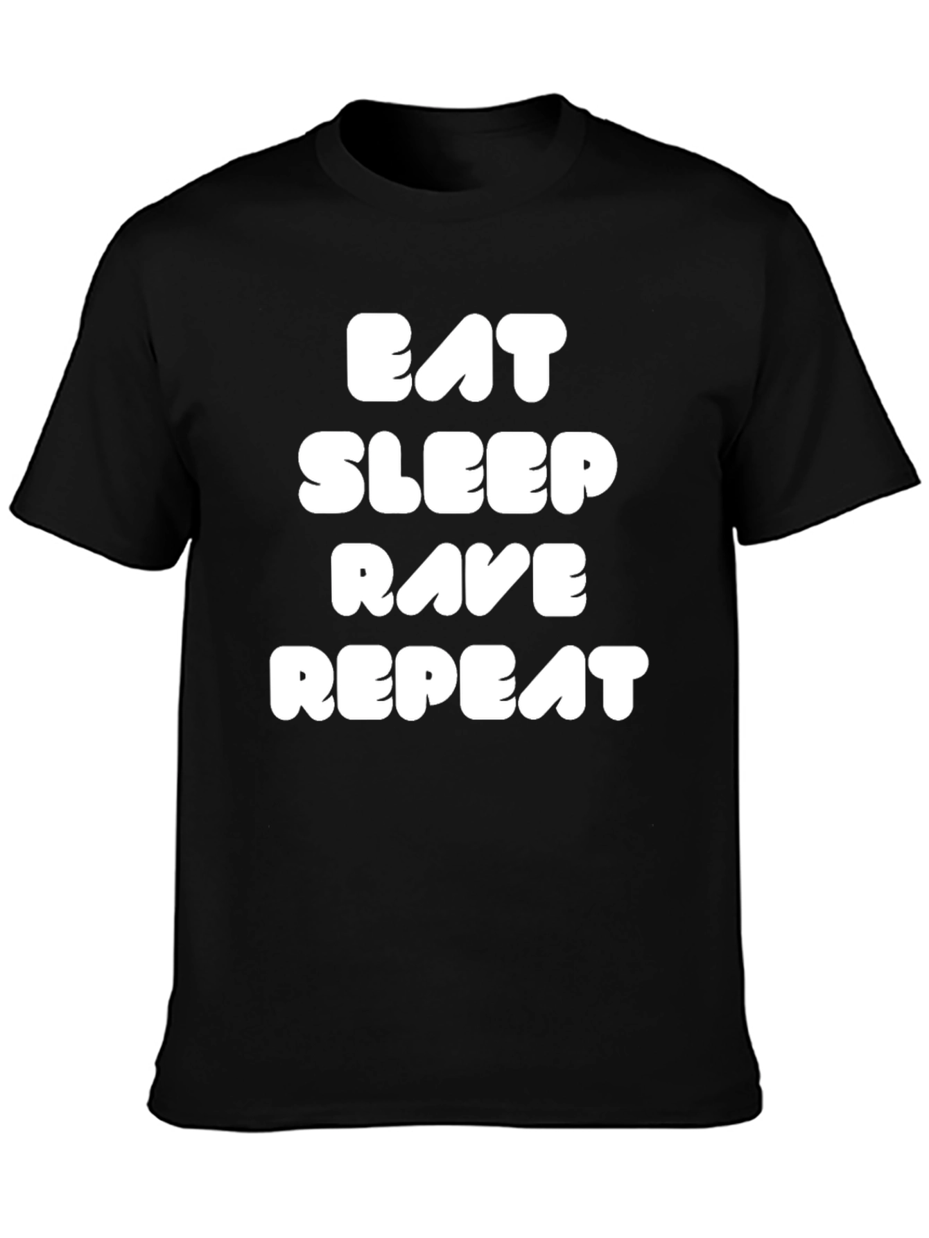 Eat Sleep Rave Repeat Graphic Tee