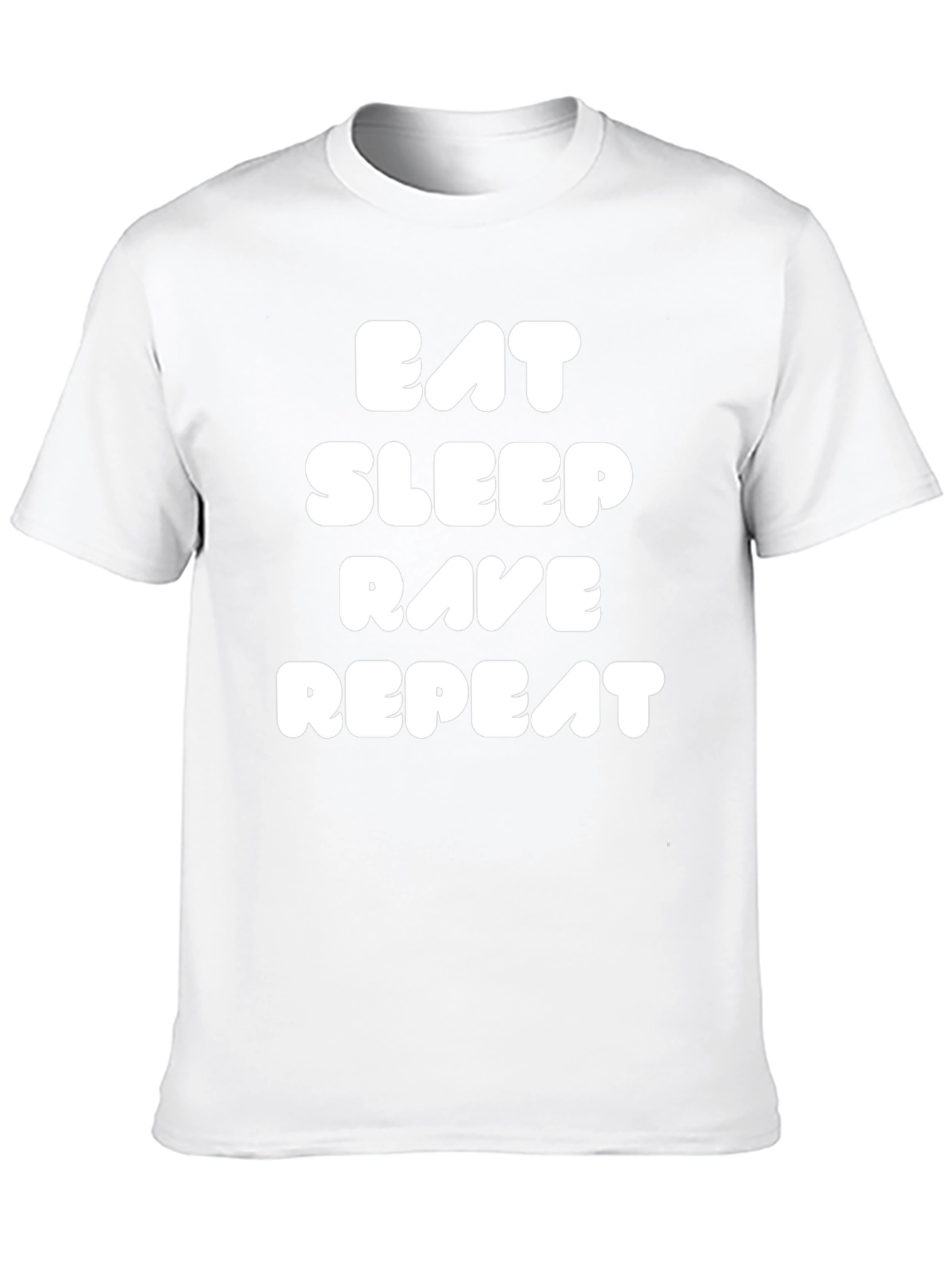 Eat Sleep Rave Repeat Graphic Tee