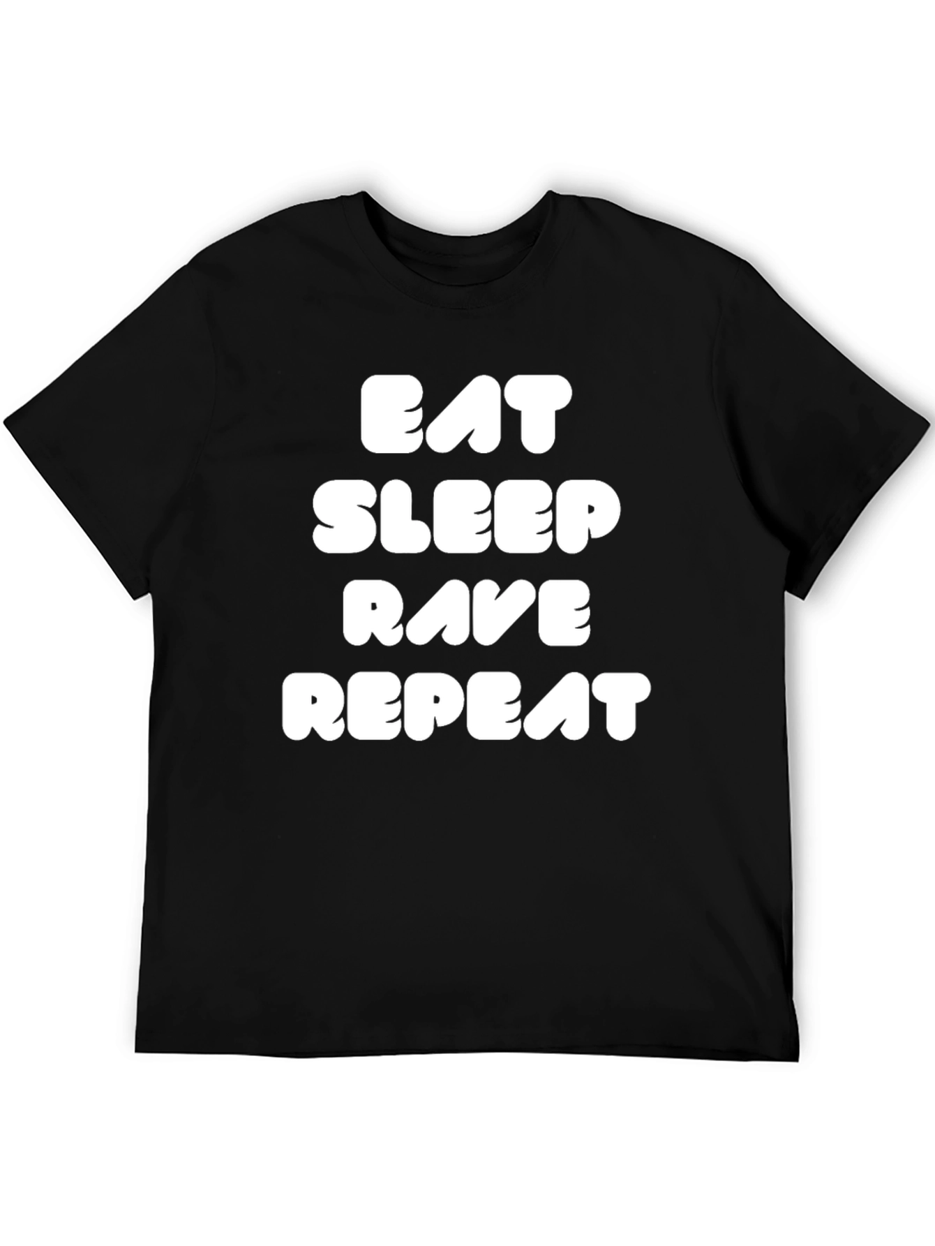 Eat Sleep Rave Repeat Graphic Tee