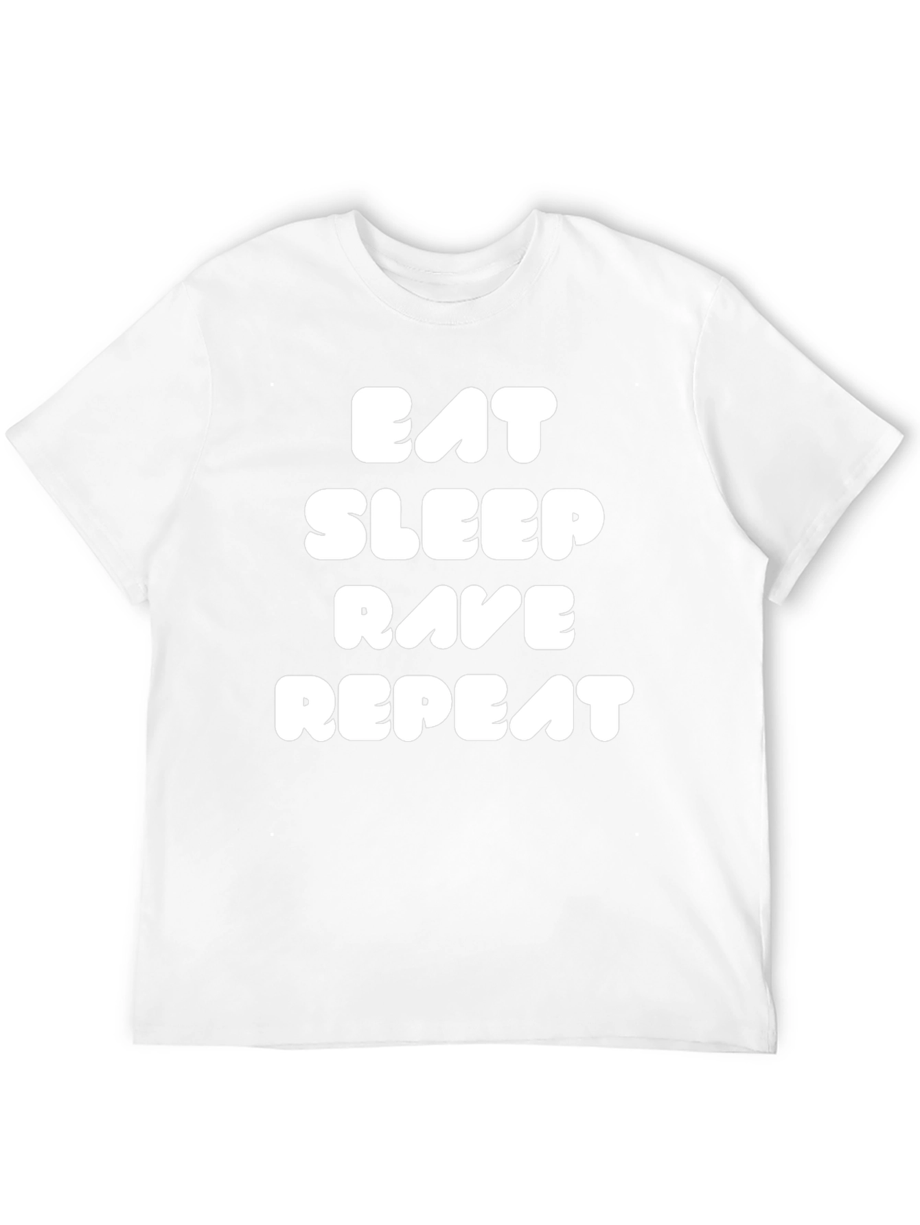 Eat Sleep Rave Repeat Graphic Tee