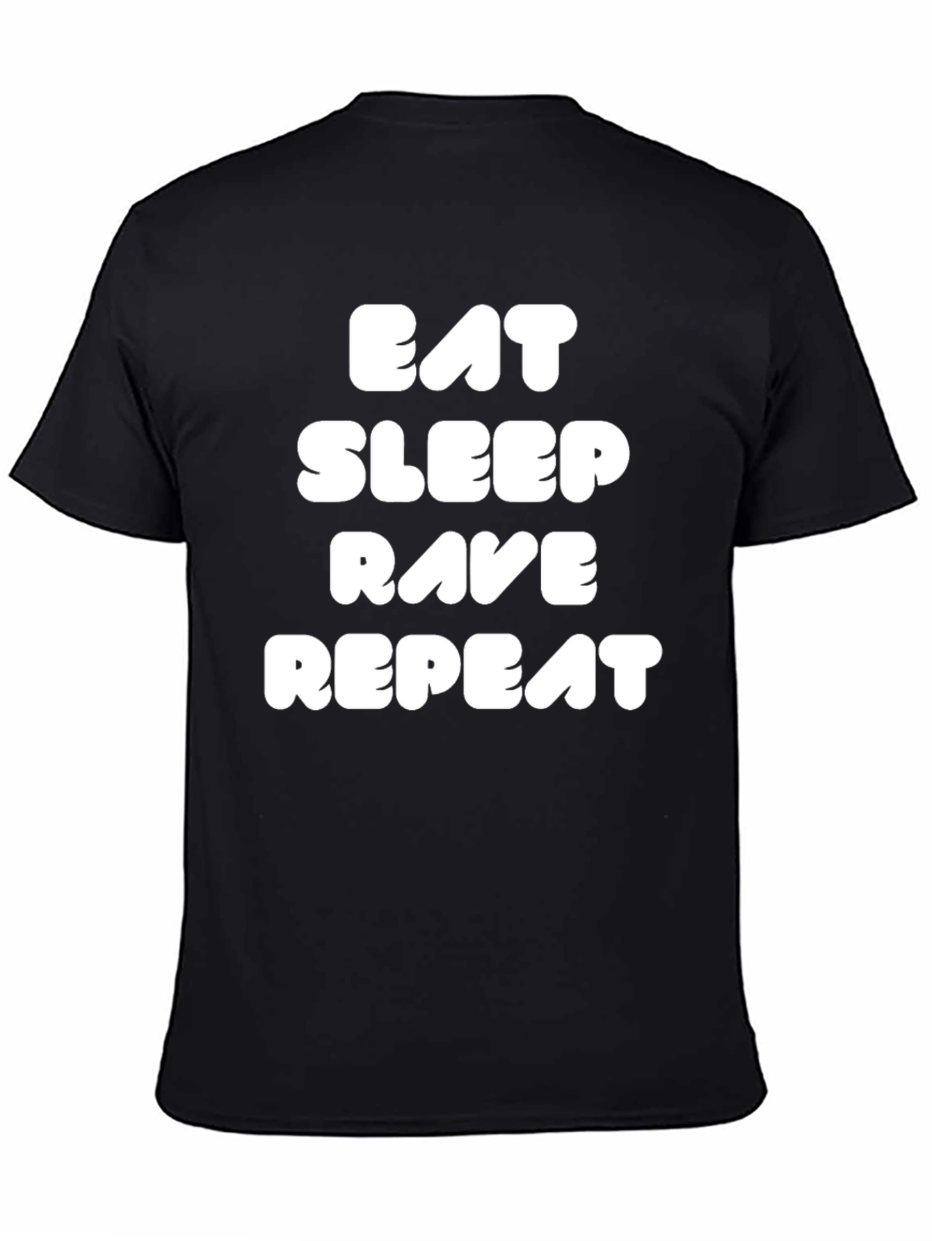 Eat Sleep Rave Repeat Graphic Tee