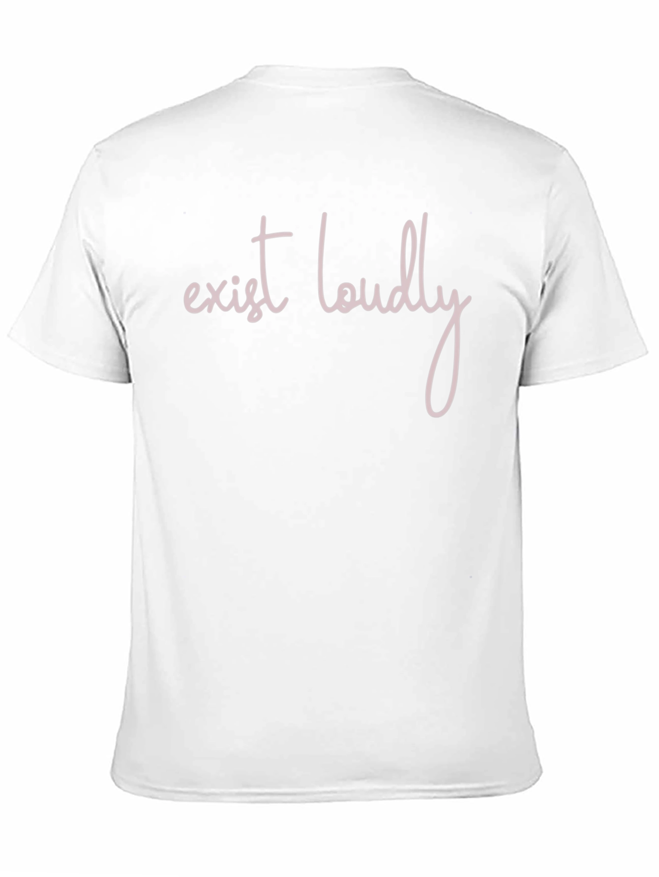 Exist Loudly Graphic Tee - Black Cotton T-Shirt