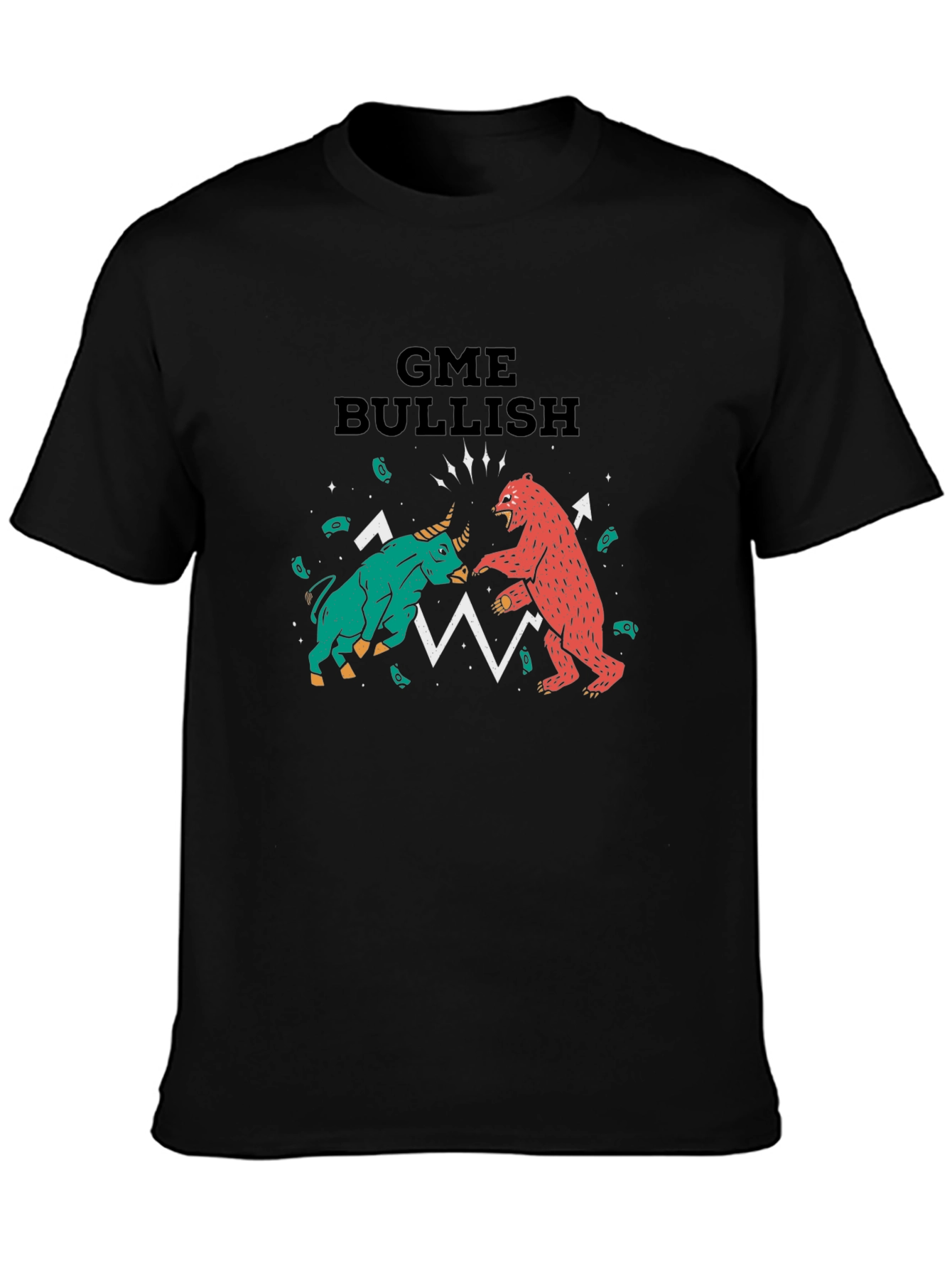 GME Bullish T-Shirt: Stock Market Battle Tee