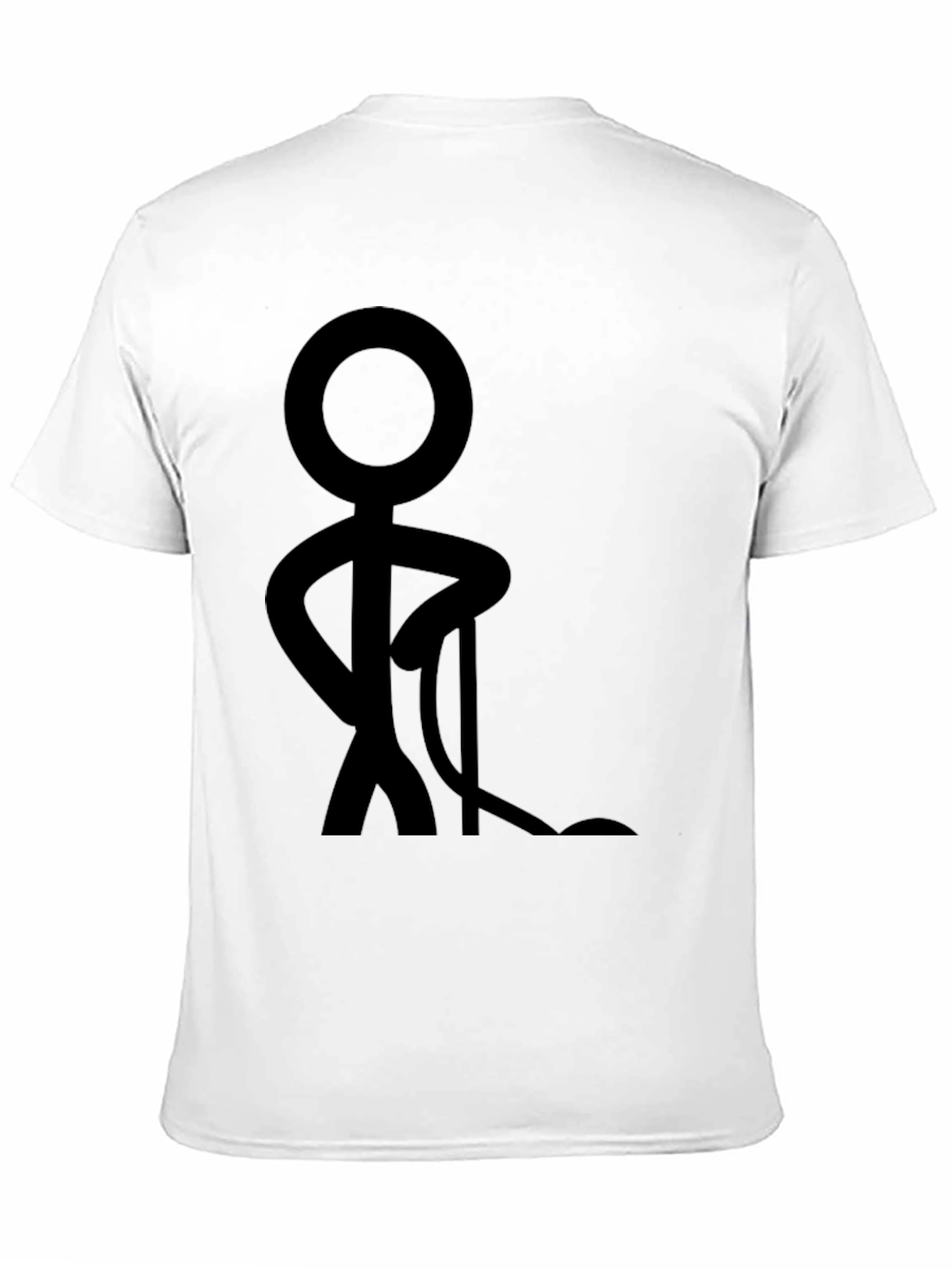 Black Stick Figure T-Shirt