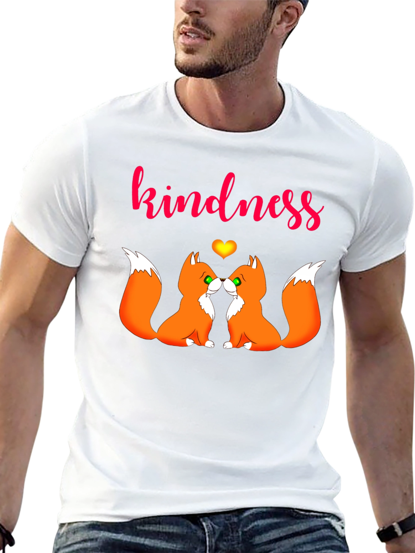 Kindness Foxes Graphic Tee