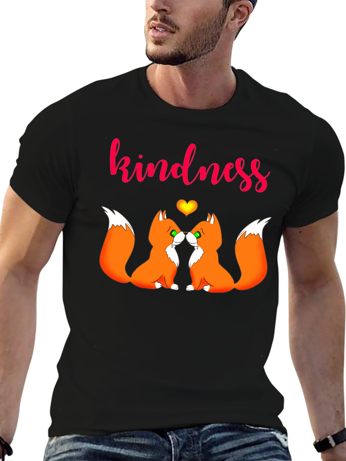 Kindness Foxes Graphic Tee