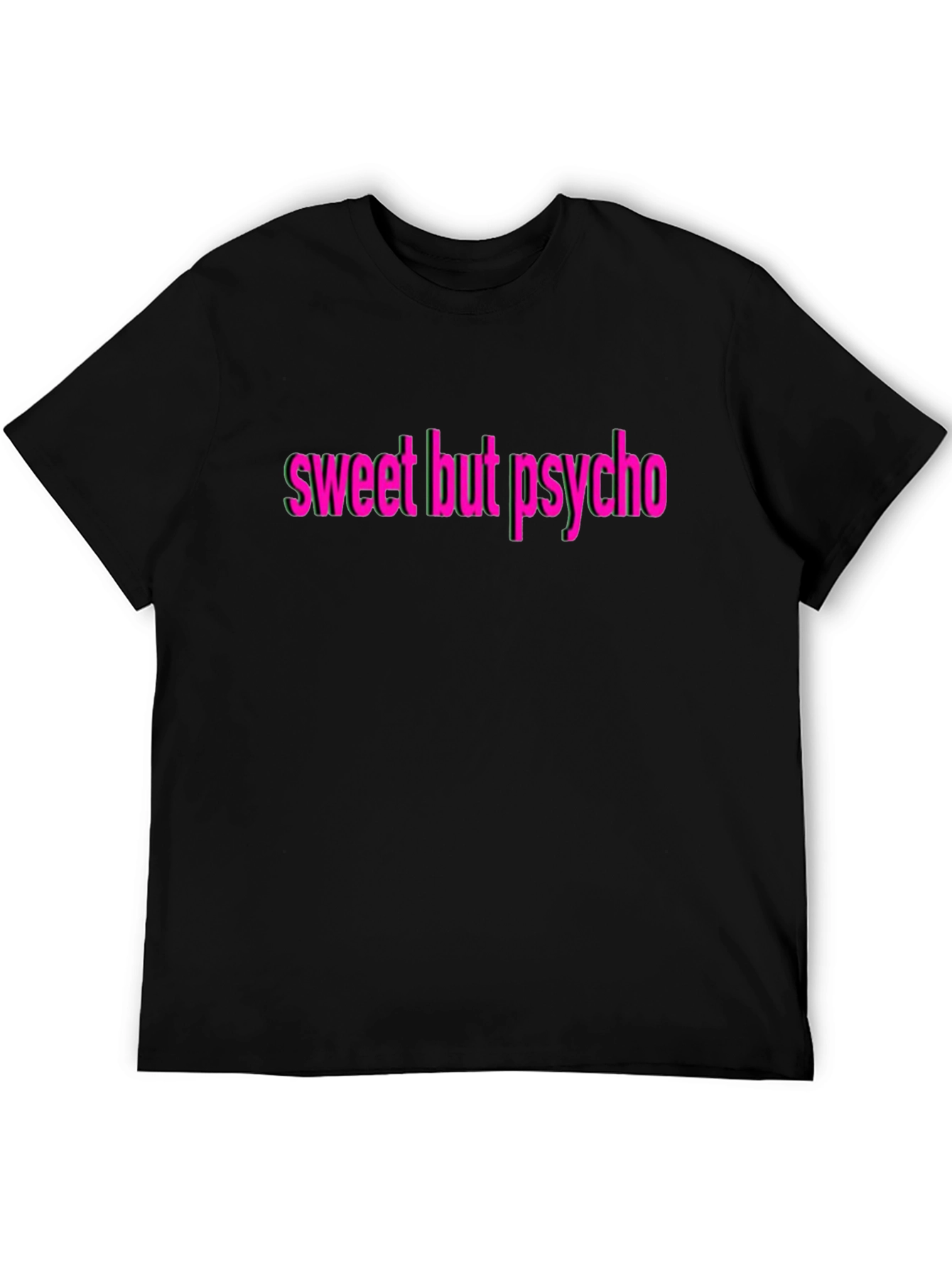 Sweet But Psycho T-Shirt - Black Cotton Blend