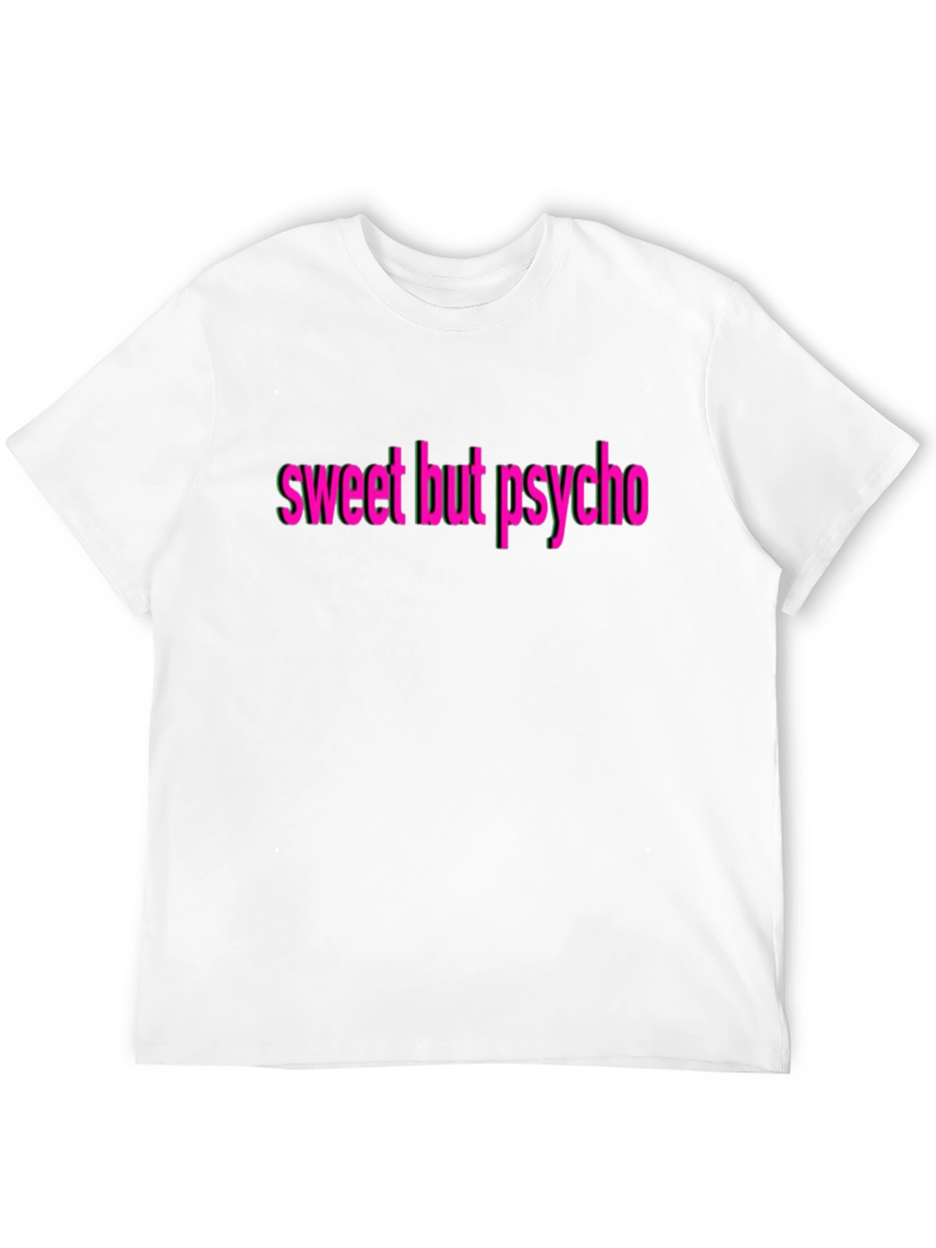Sweet But Psycho T-Shirt - Black Cotton Blend
