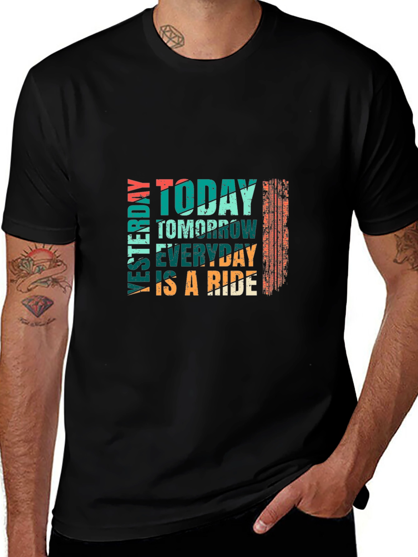 Today Tomorrow Everyday Ride Graphic Tee