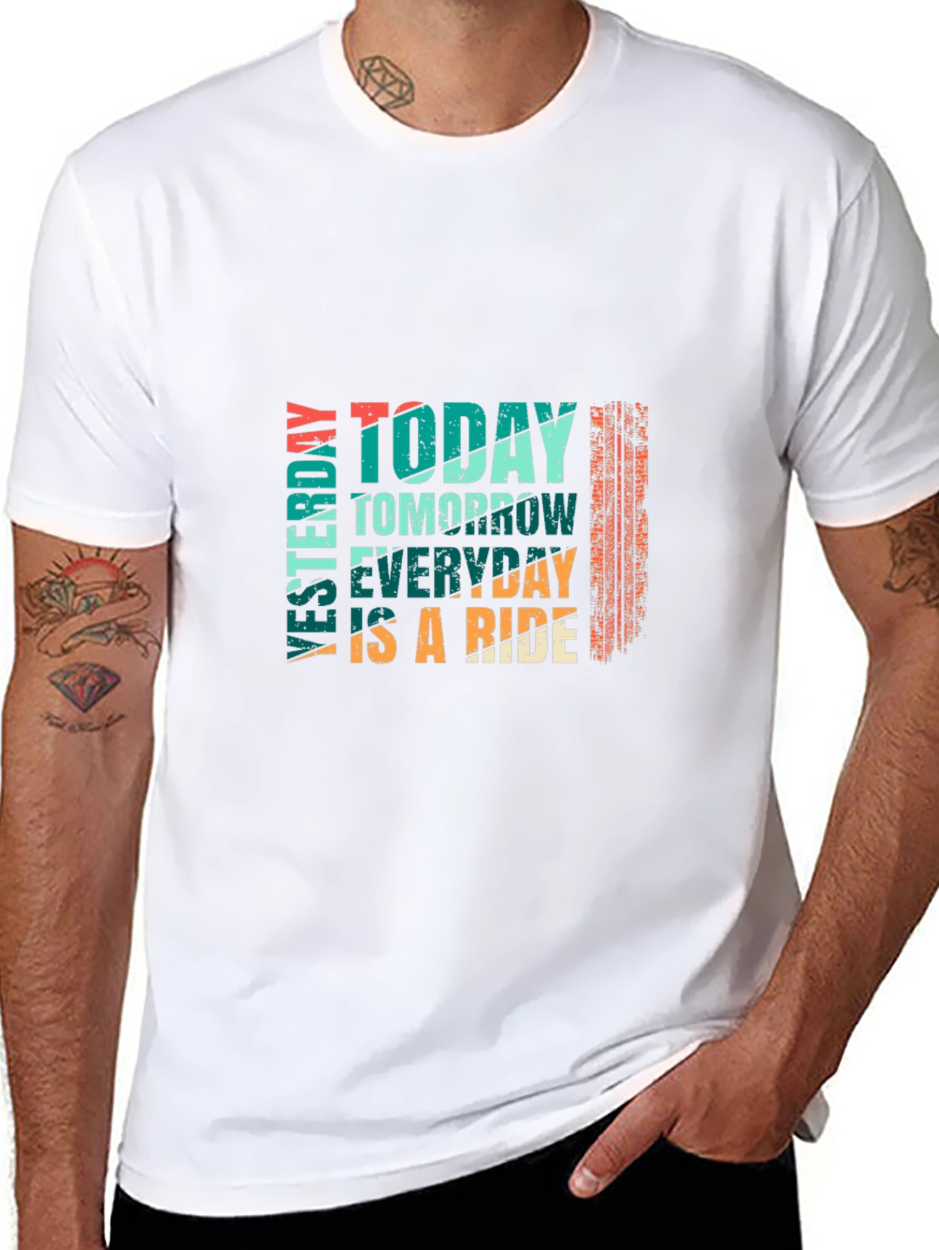 Today Tomorrow Everyday Ride Graphic Tee