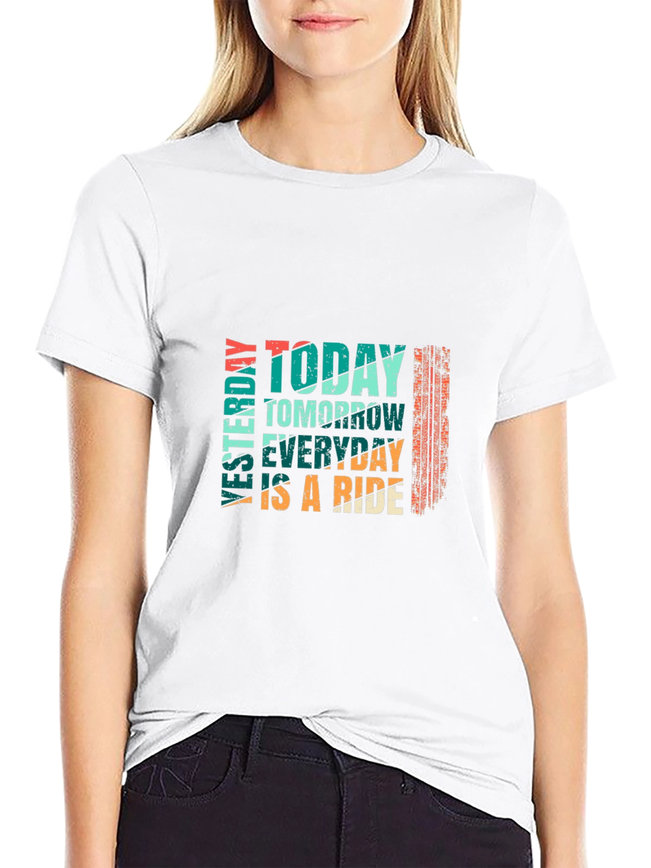 Today Tomorrow Everyday Ride Graphic Tee