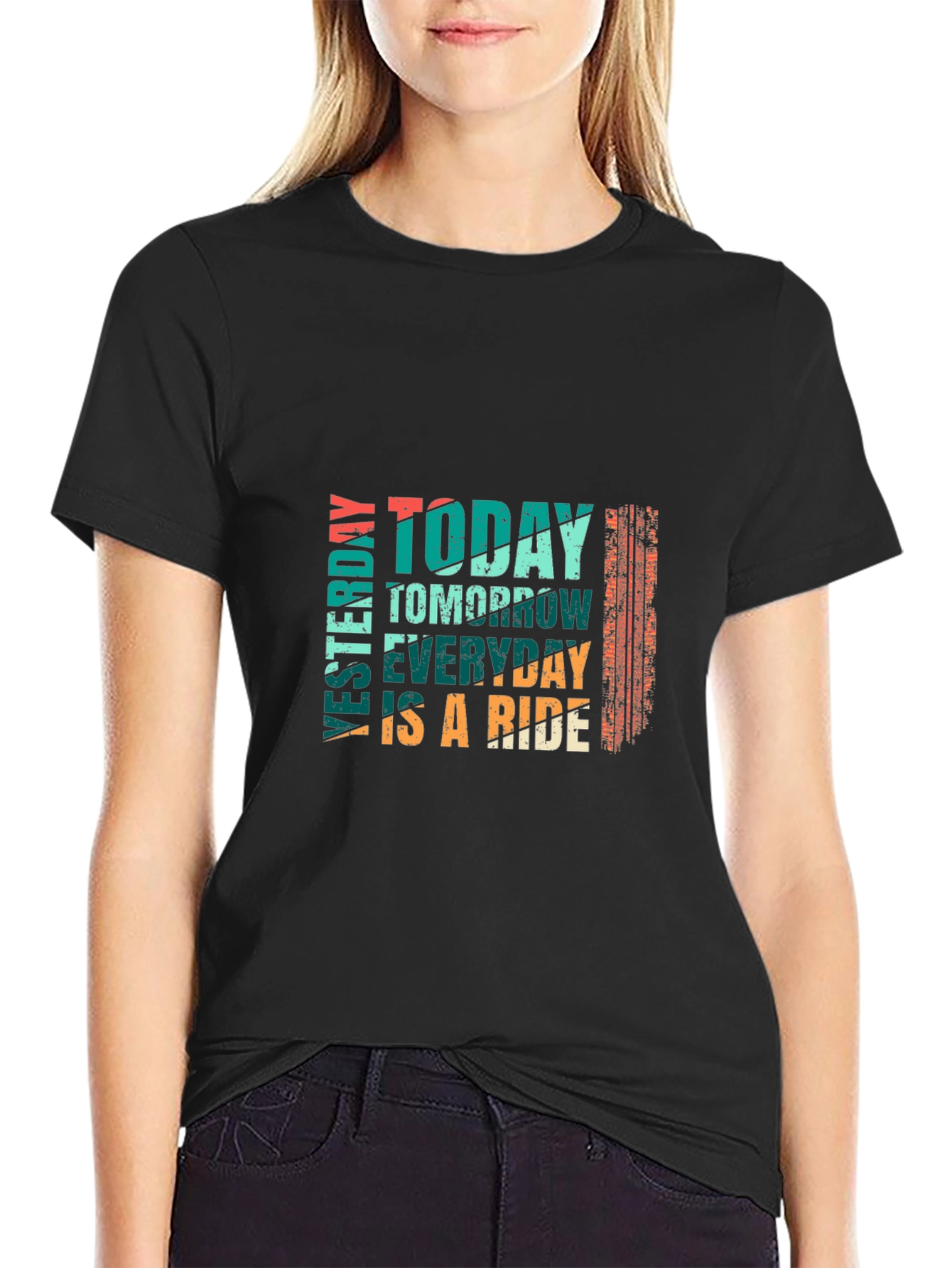 Today Tomorrow Everyday Ride Graphic Tee