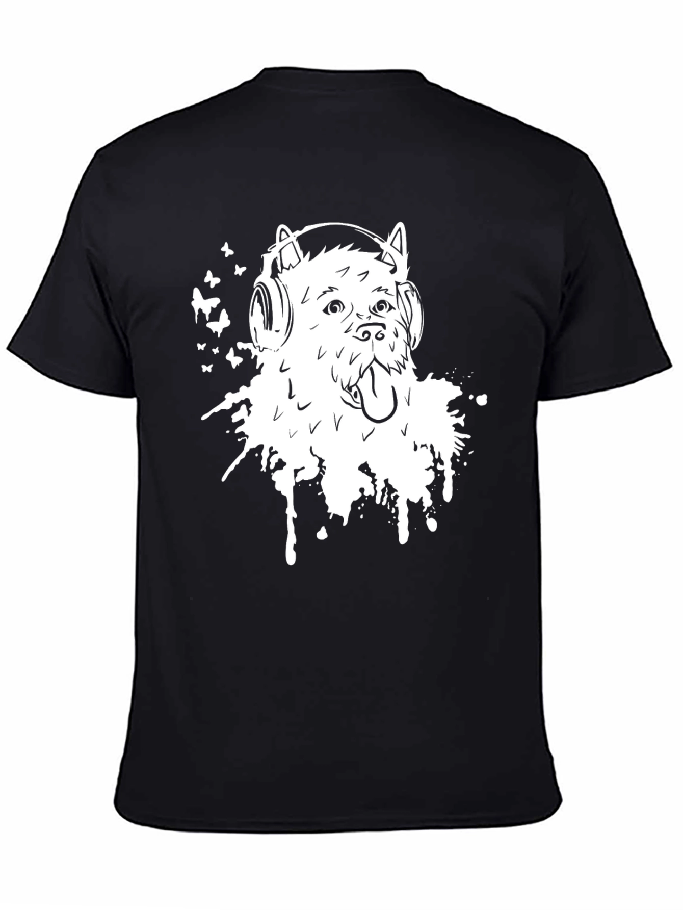 Dog DJ Graphic Tee - Trendy Music Lover Style