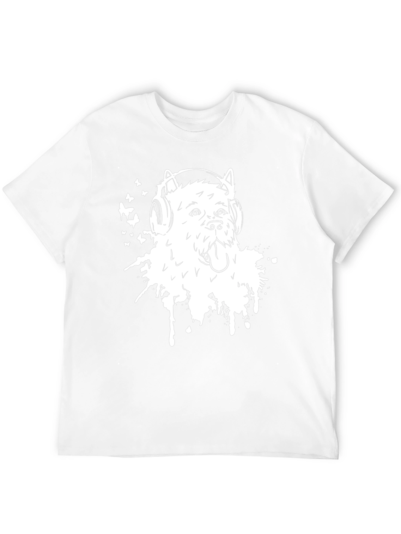 Dog DJ Graphic Tee - Trendy Music Lover Style