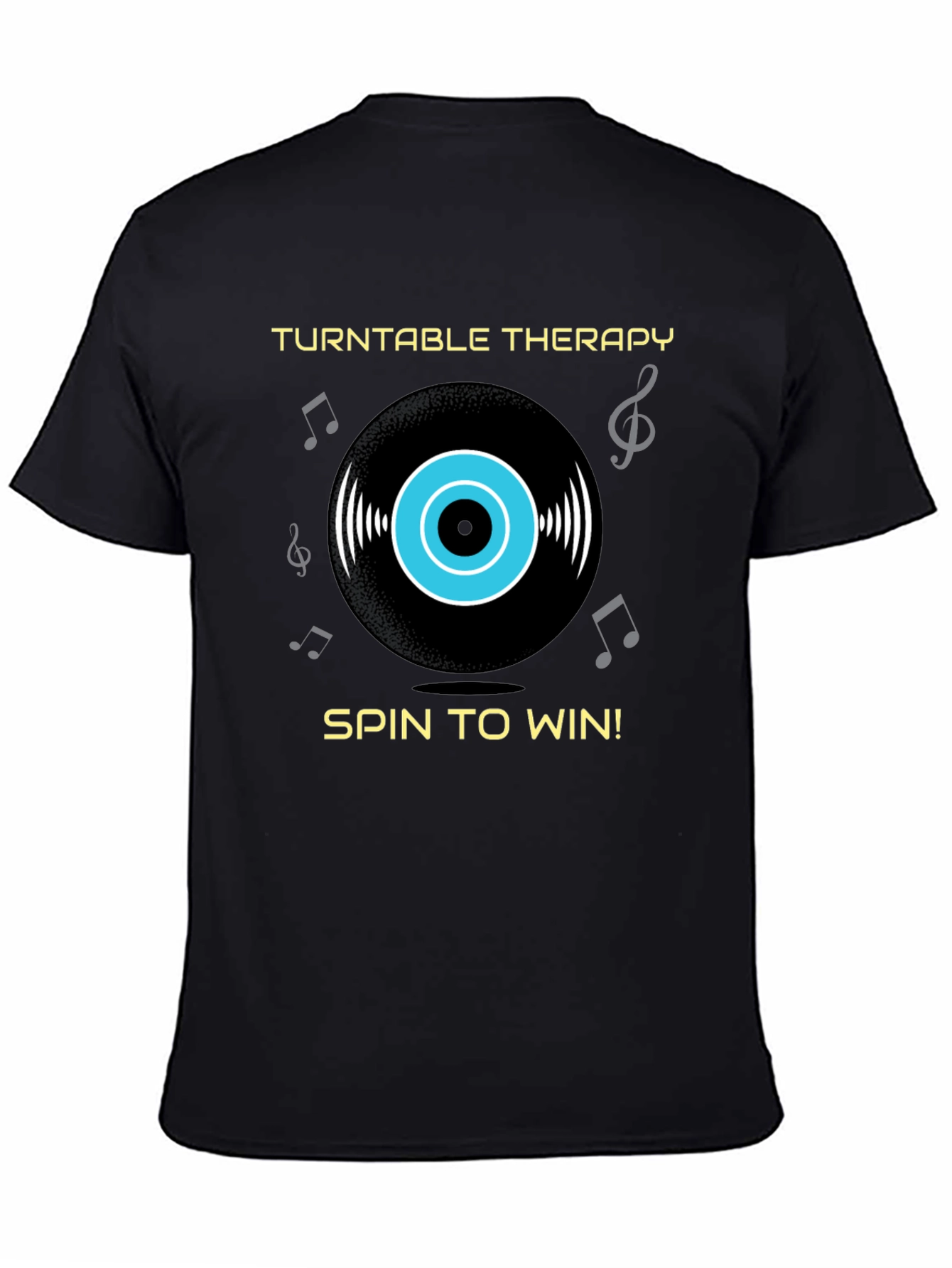 Turntable Therapy Graphic T-Shirt