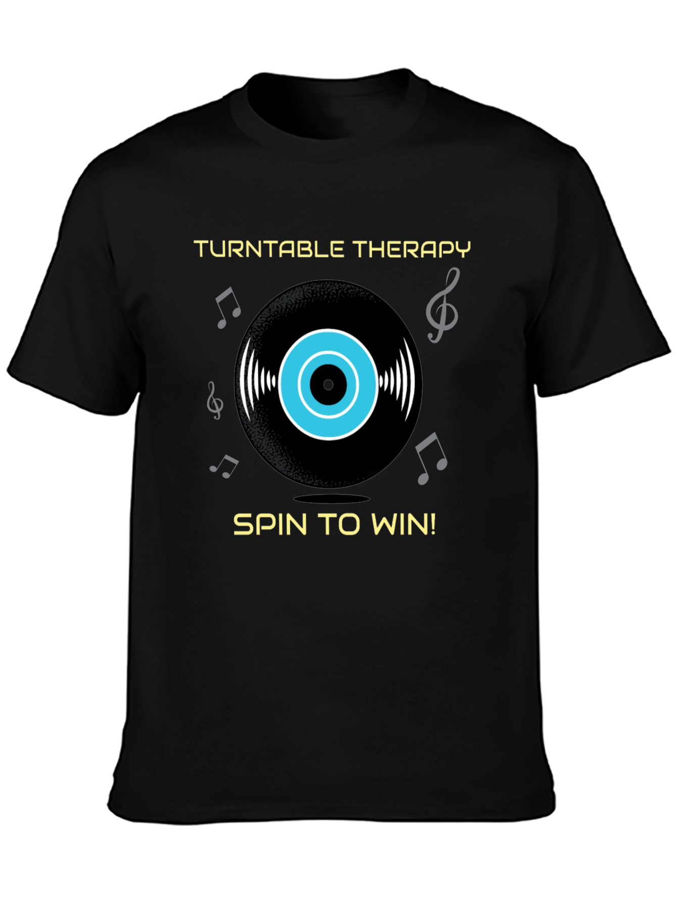 Turntable Therapy Graphic T-Shirt