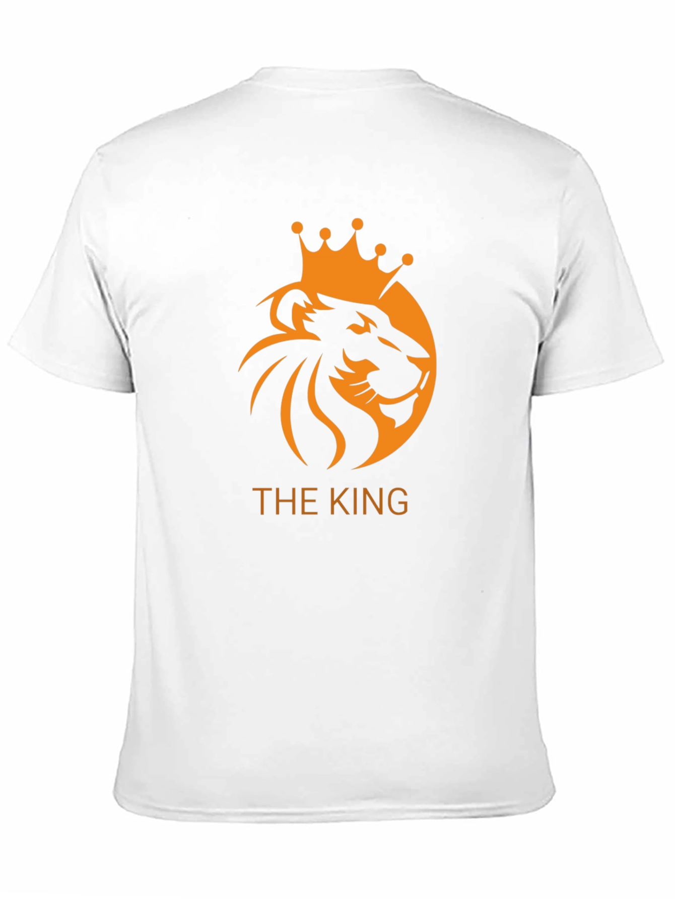 The King Lion Crown Graphic Black T-Shirt