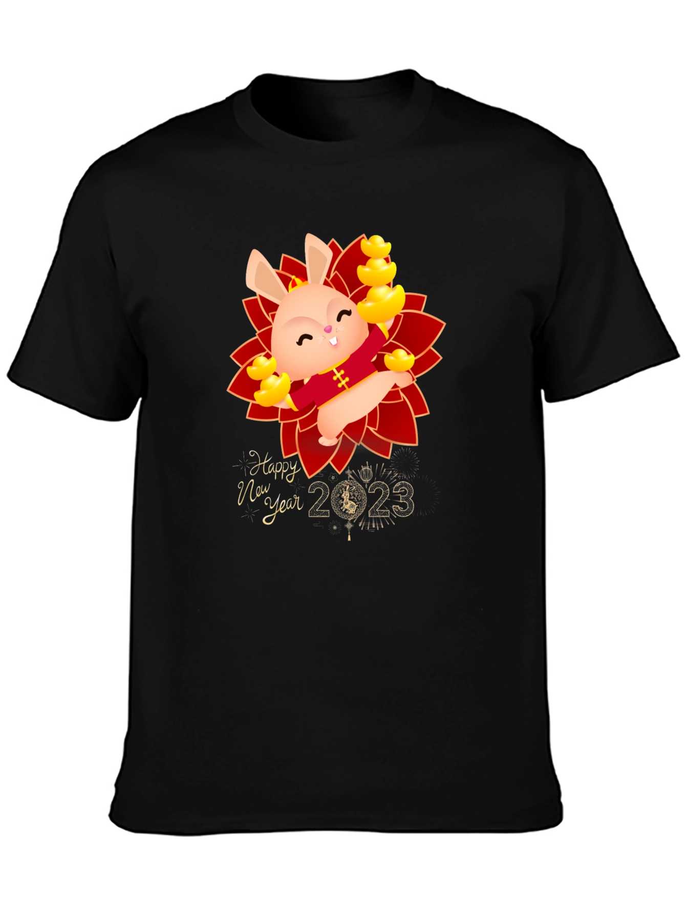 Happy New Year 2023 Rabbit T-Shirt