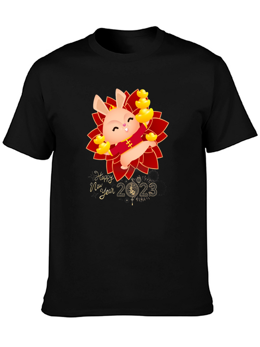 Happy New Year 2023 Rabbit T-Shirt