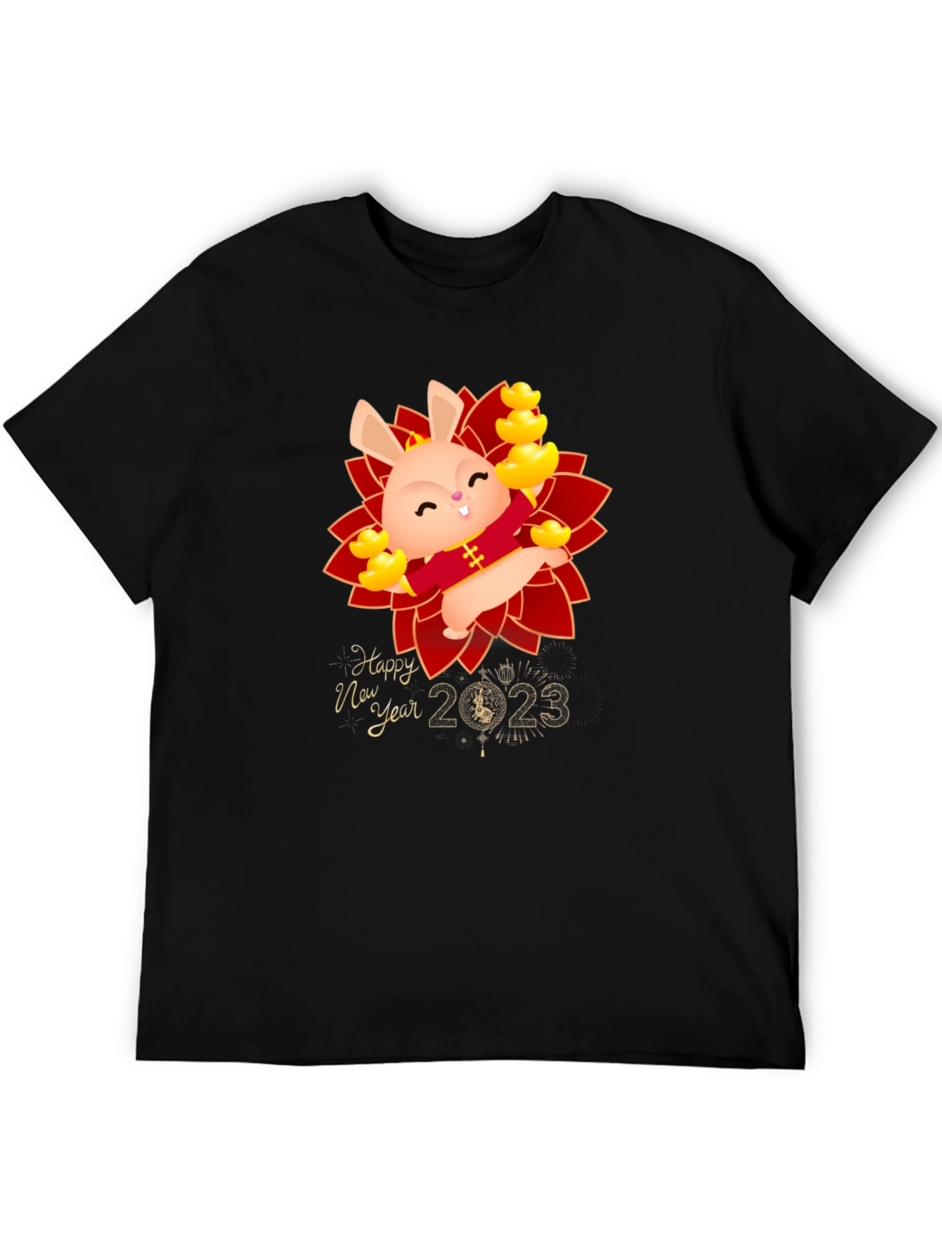 Happy New Year 2023 Rabbit T-Shirt